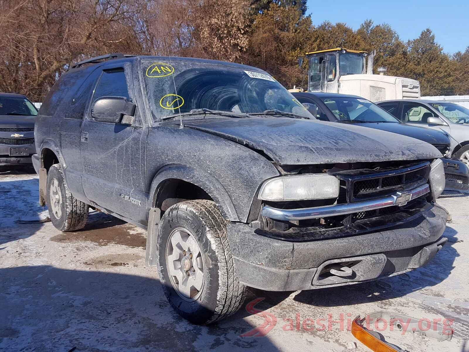 3CZRM3H32GG707273 2004 CHEVROLET BLAZER