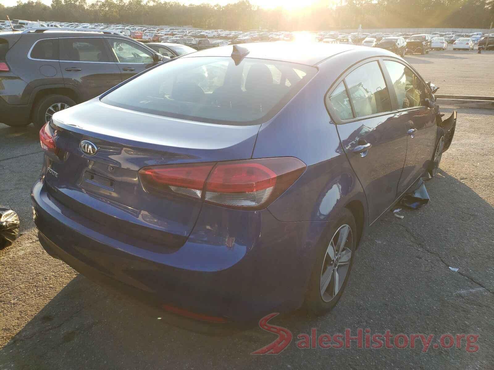 3KPFL4A70JE256345 2018 KIA FORTE