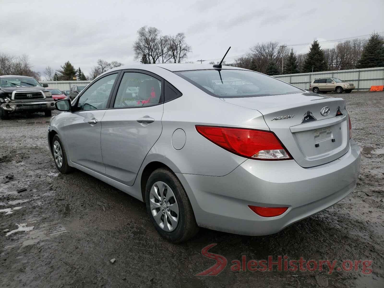 KMHCT4AE8GU969503 2016 HYUNDAI ACCENT