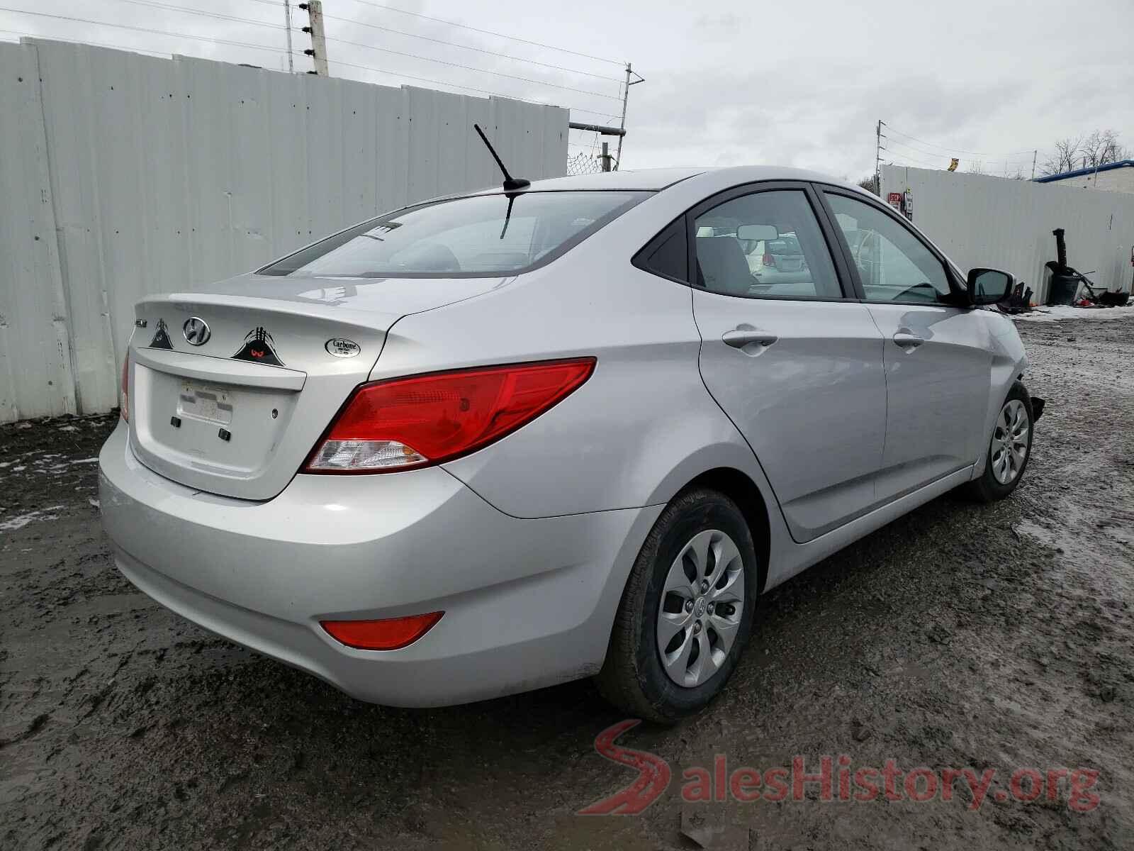 KMHCT4AE8GU969503 2016 HYUNDAI ACCENT