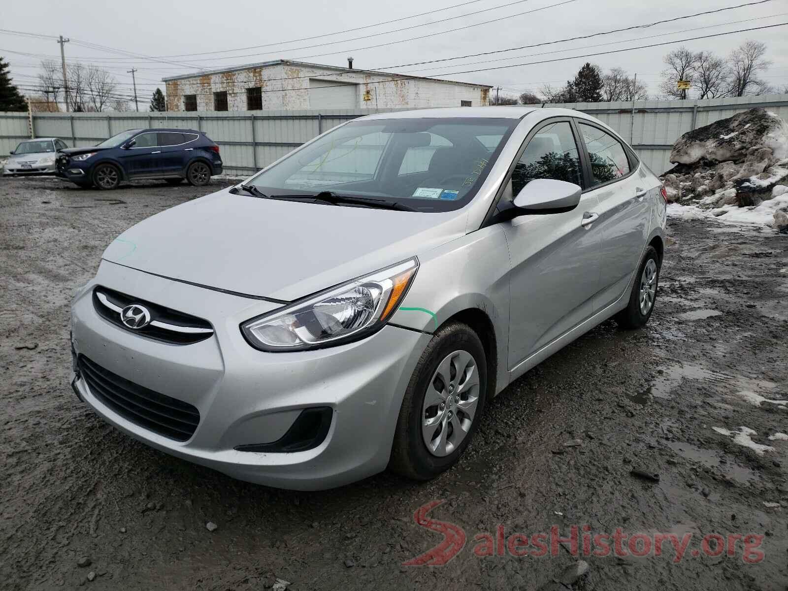 KMHCT4AE8GU969503 2016 HYUNDAI ACCENT