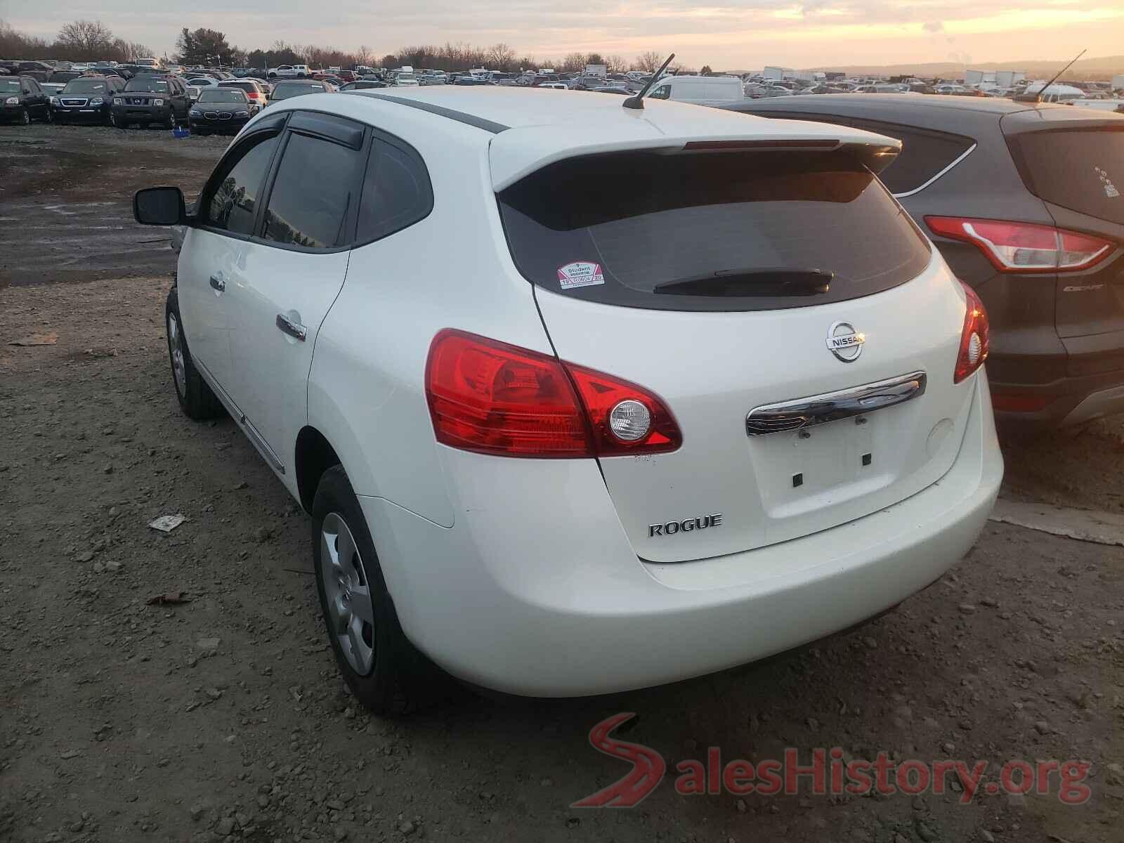 2T1BURHE6HC953668 2012 NISSAN ROGUE