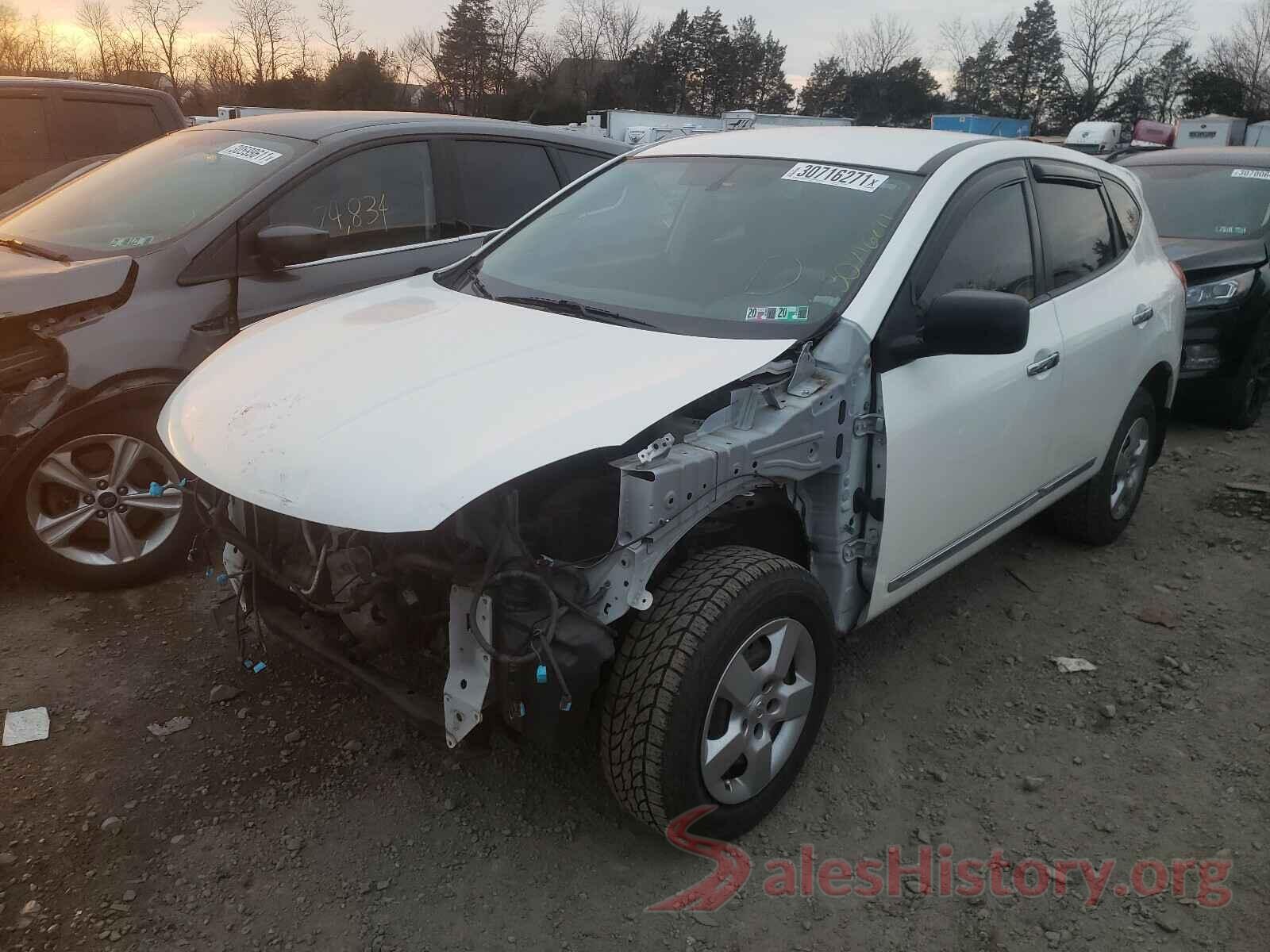 2T1BURHE6HC953668 2012 NISSAN ROGUE