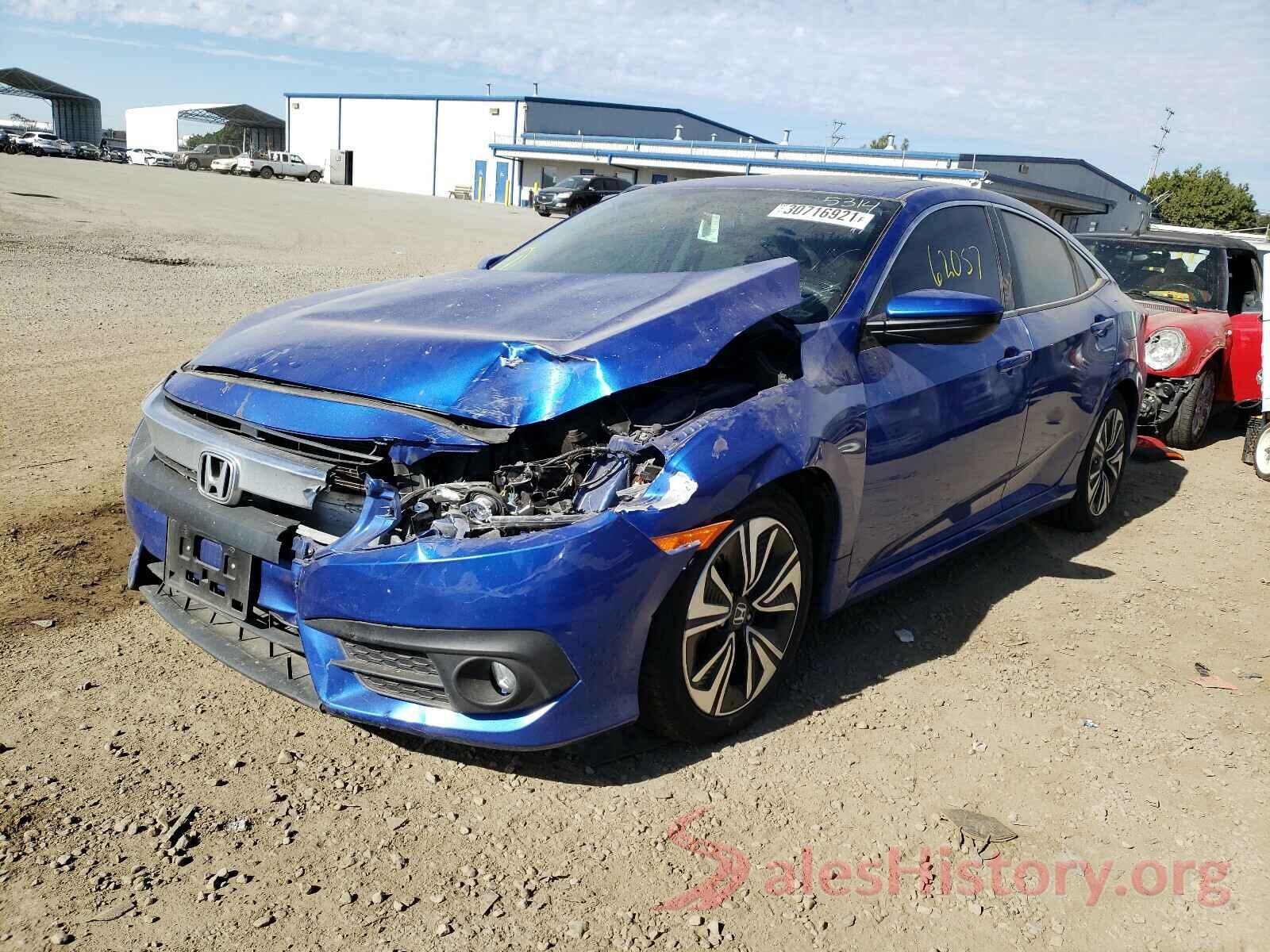 2HGFC1F38GH655314 2016 HONDA CIVIC