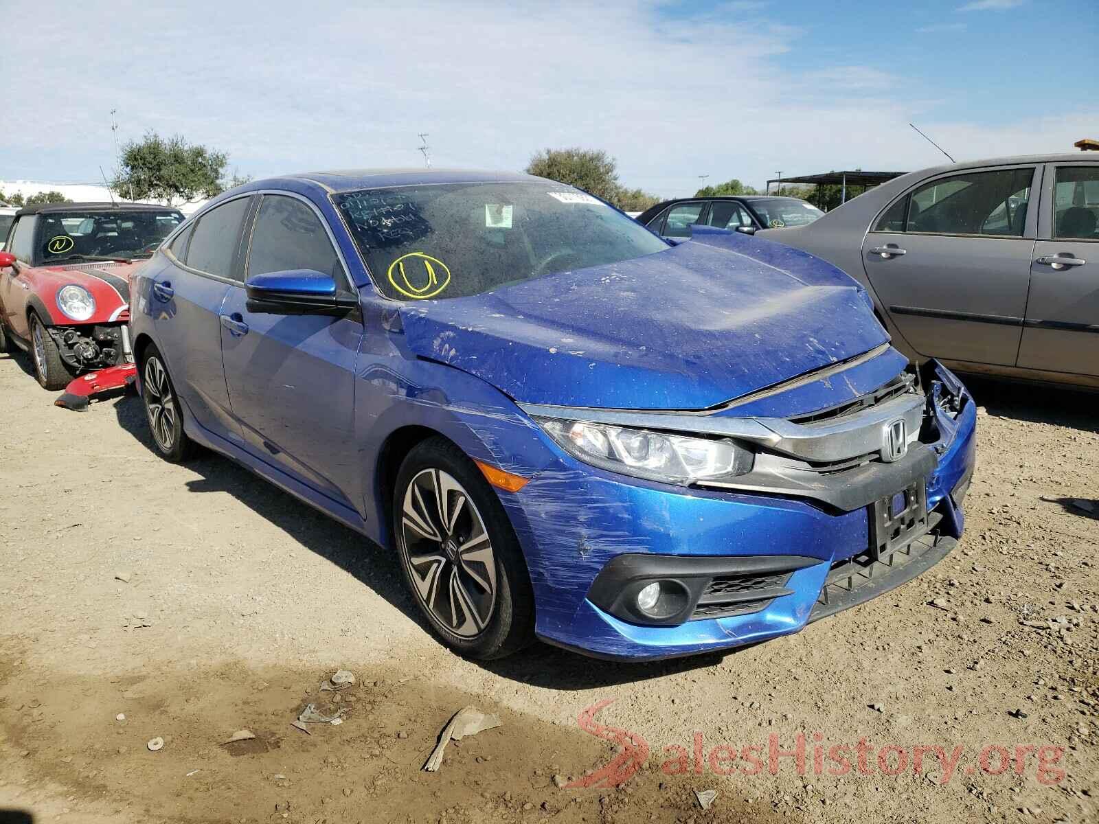 2HGFC1F38GH655314 2016 HONDA CIVIC