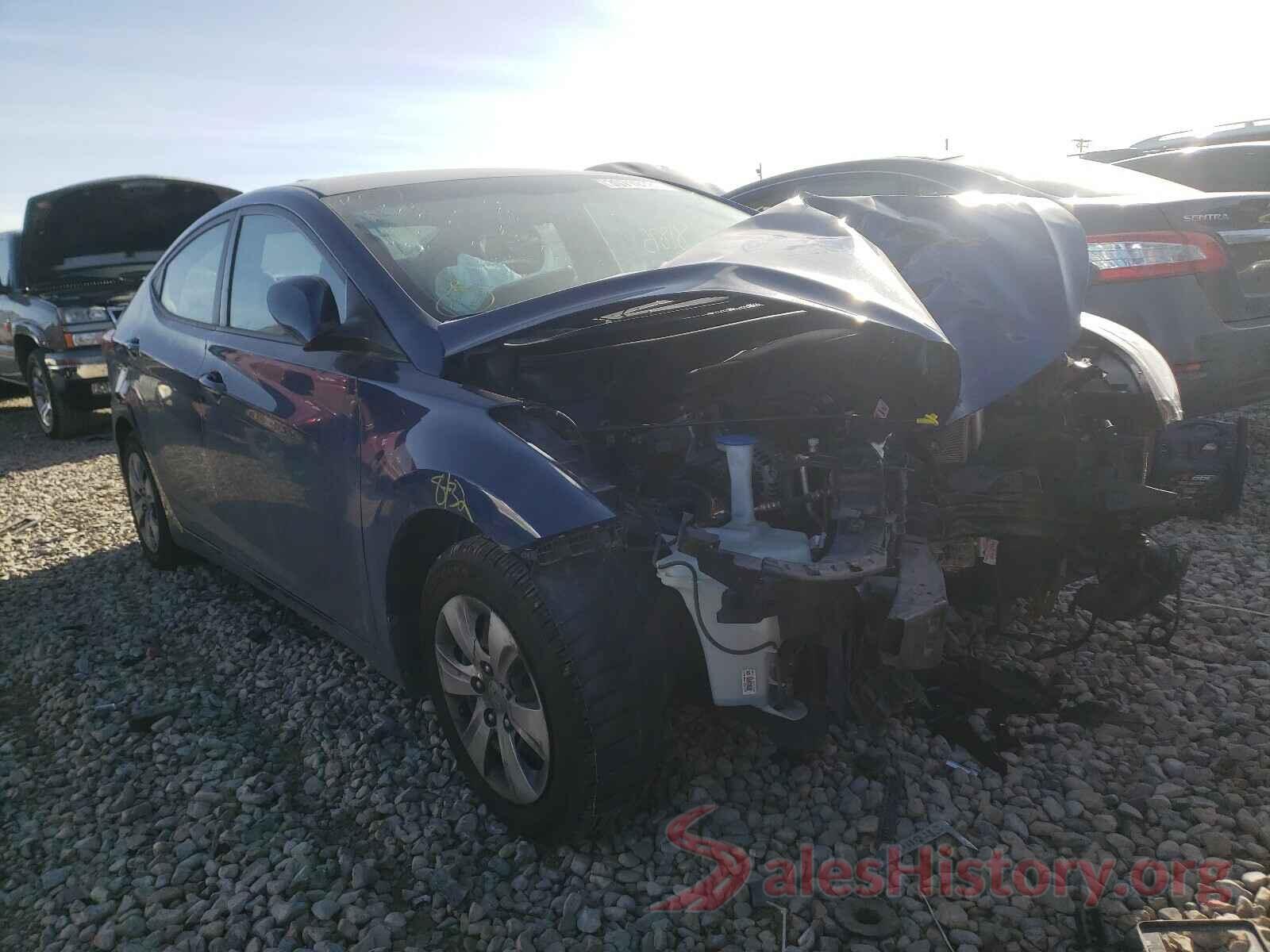 5NPDH4AE3GH756818 2016 HYUNDAI ELANTRA