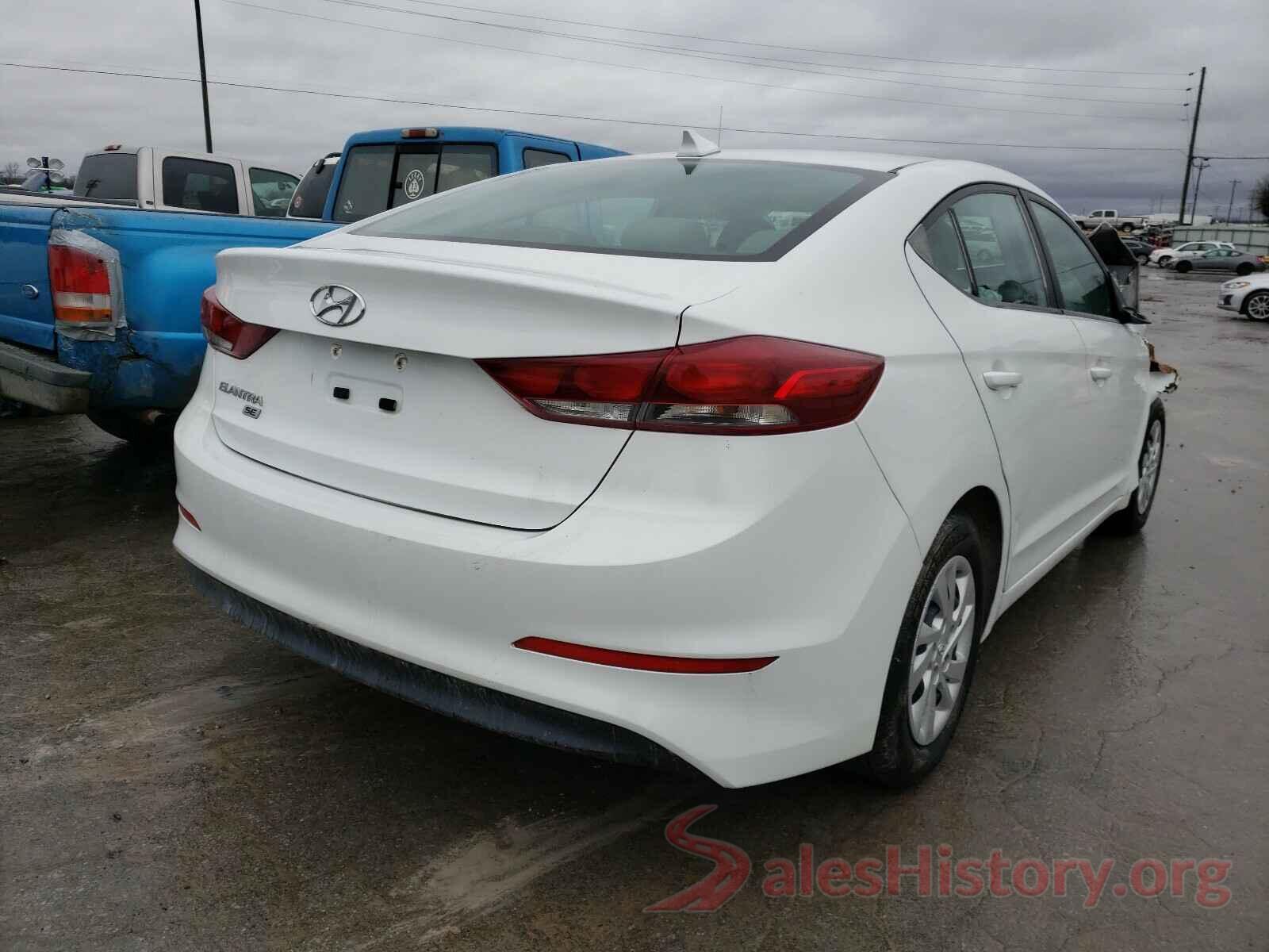 5NPD74LF8HH193713 2017 HYUNDAI ELANTRA