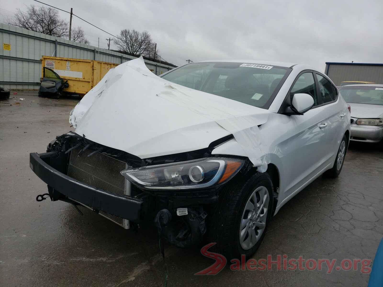 5NPD74LF8HH193713 2017 HYUNDAI ELANTRA