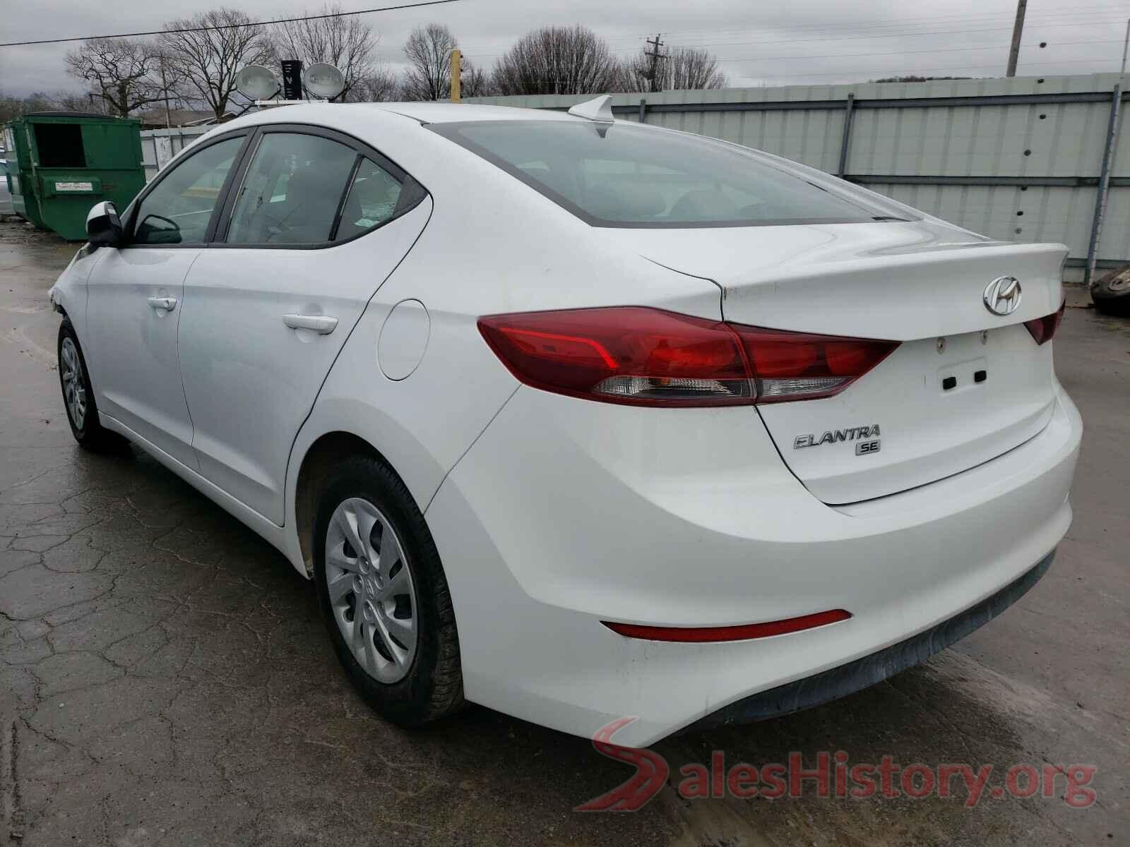 5NPD74LF8HH193713 2017 HYUNDAI ELANTRA