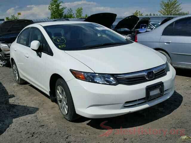 KNAFK4A66G5586387 2012 HONDA CIVIC