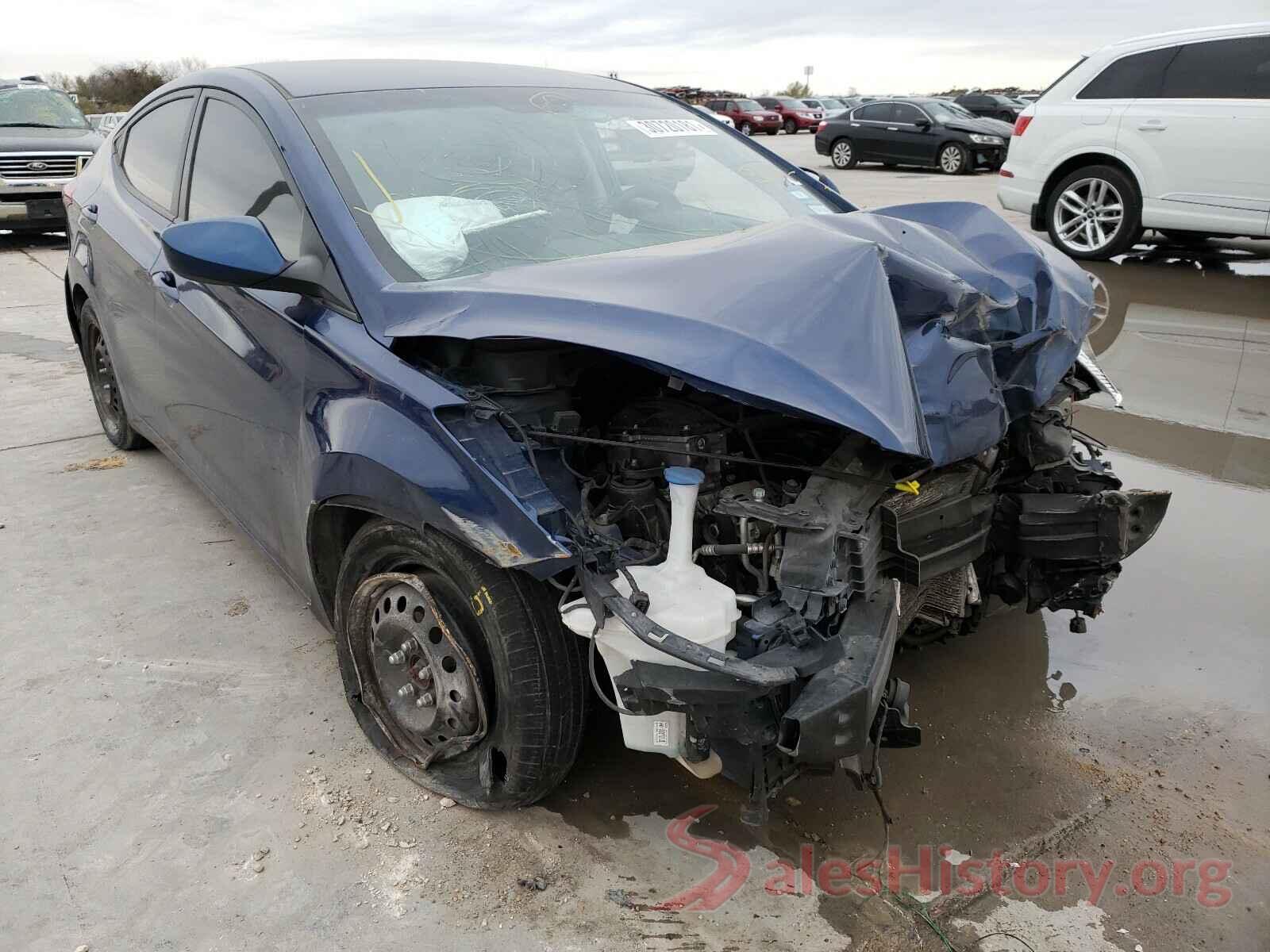 5NPDH4AE1GH714891 2016 HYUNDAI ELANTRA