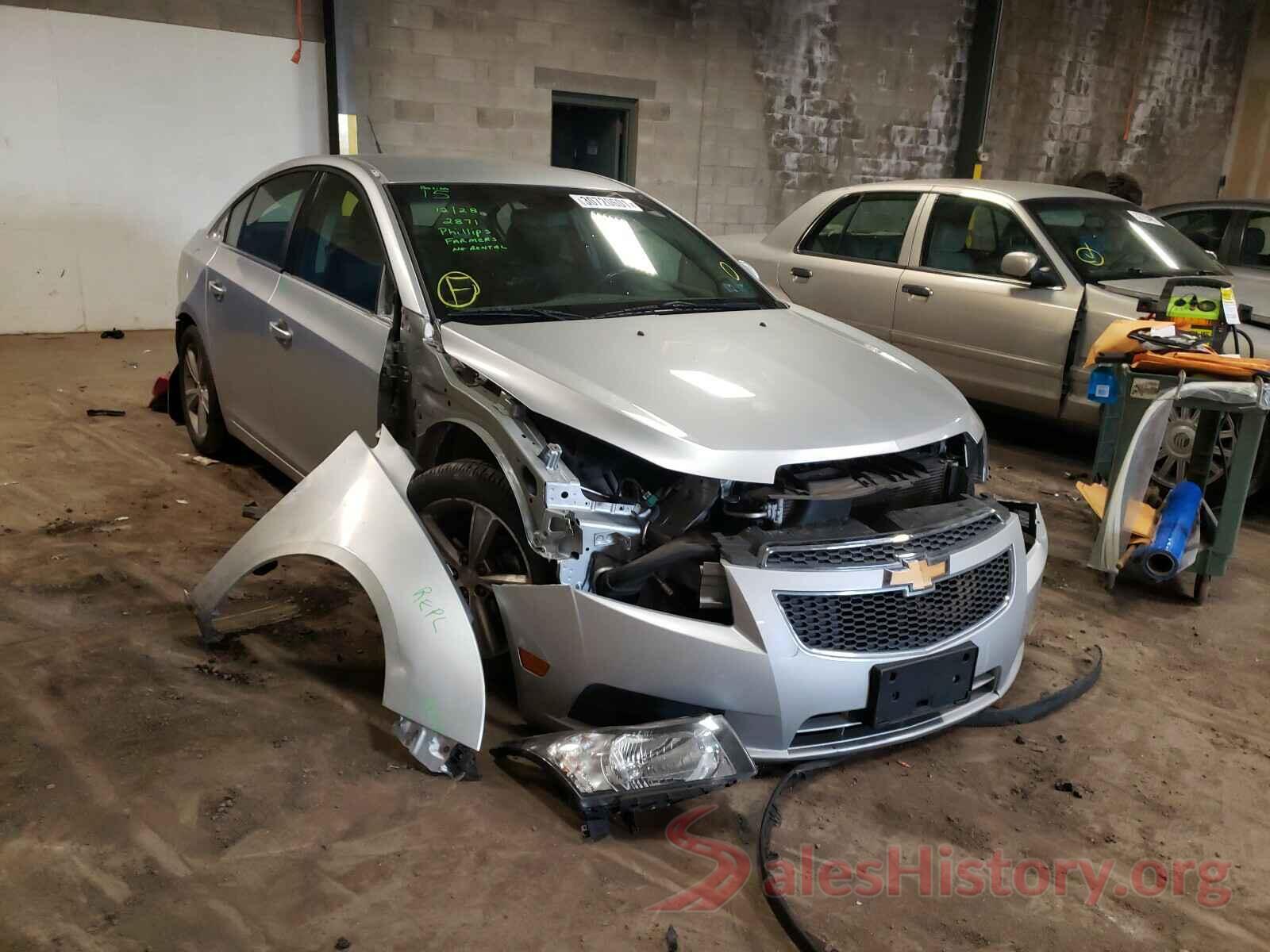 5XYPGDA36JG346401 2012 CHEVROLET CRUZE