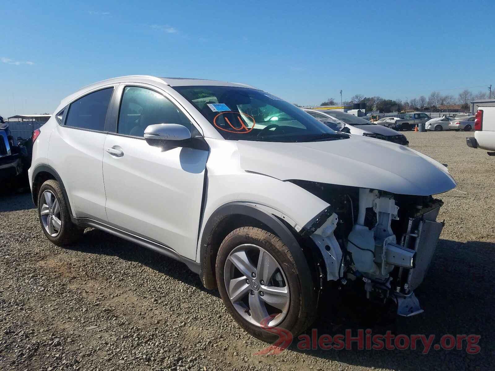 1N4AL3APXGN390889 2019 HONDA HR-V