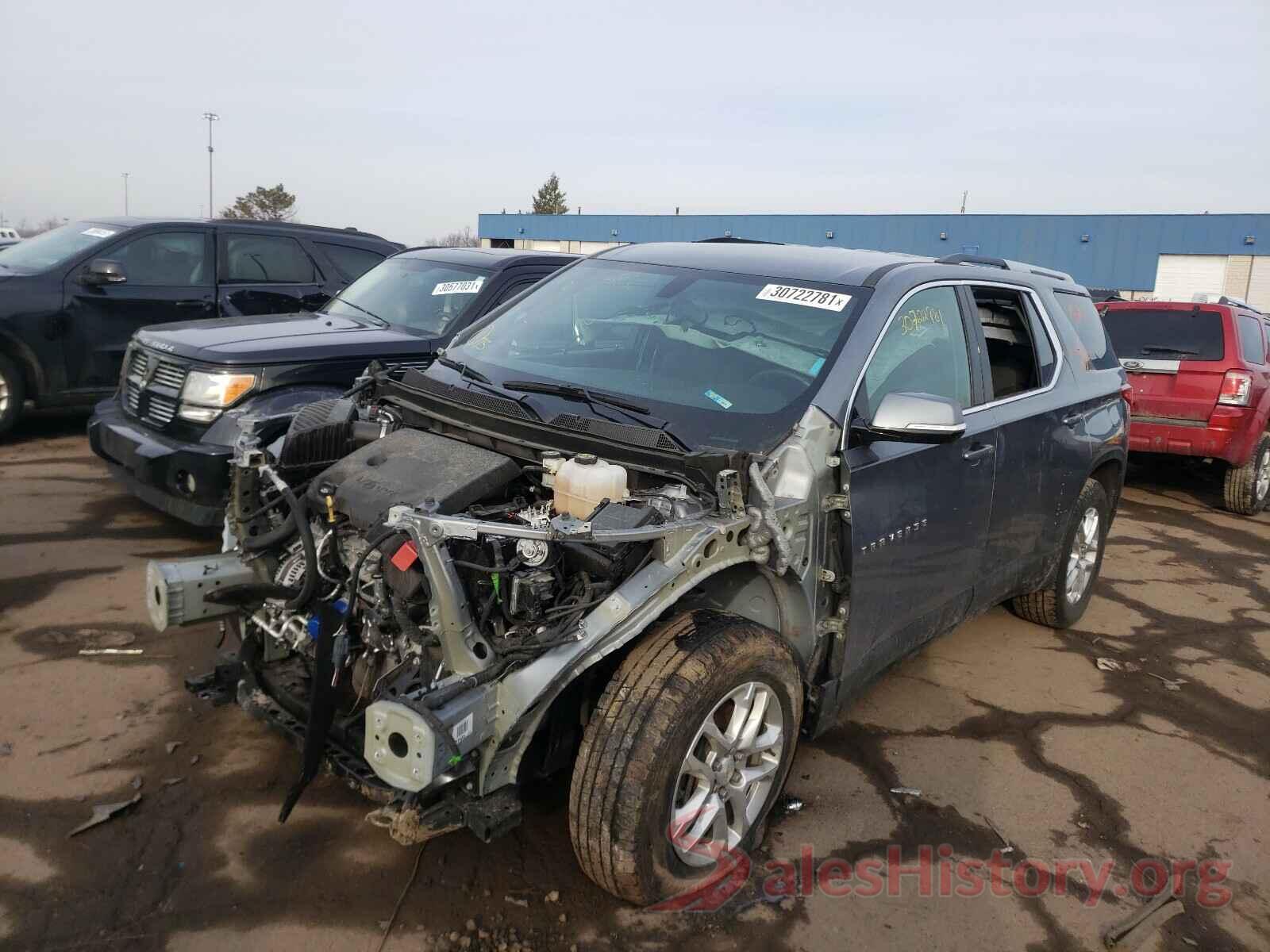 1GNERGKW0JJ181173 2018 CHEVROLET TRAVERSE