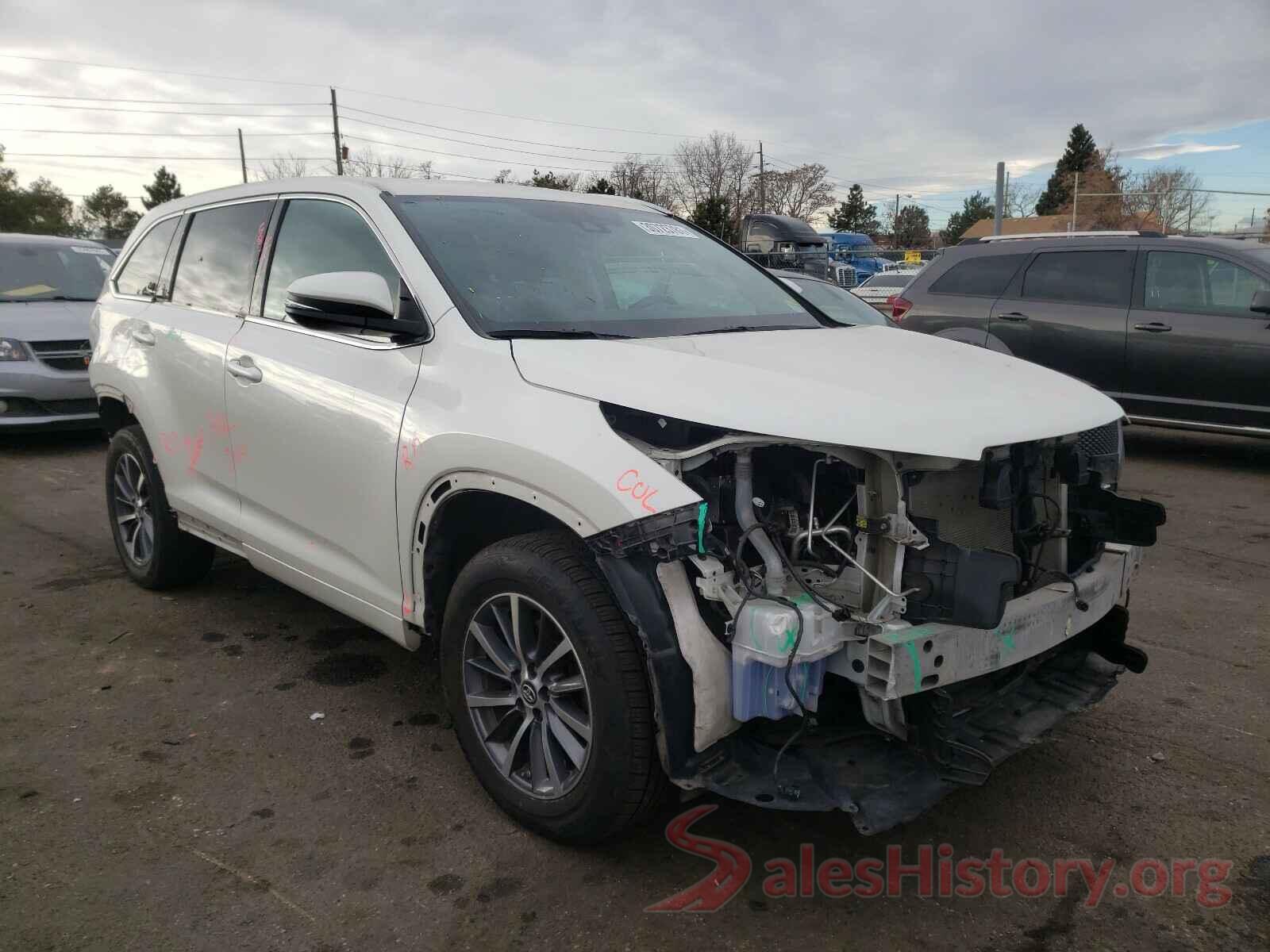 5TDJZRFH2JS552058 2018 TOYOTA HIGHLANDER