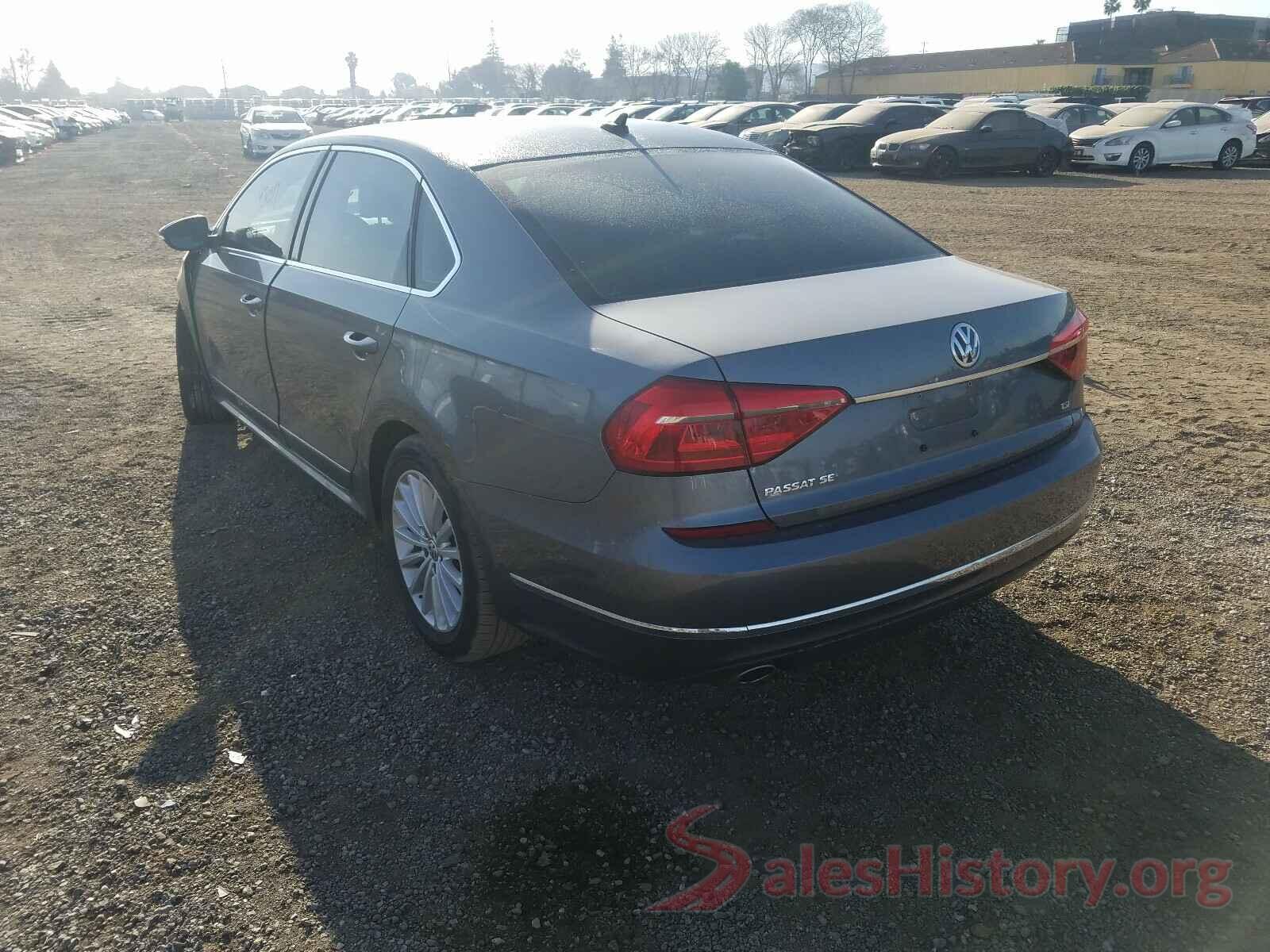 1VWBT7A31GC040725 2016 VOLKSWAGEN PASSAT