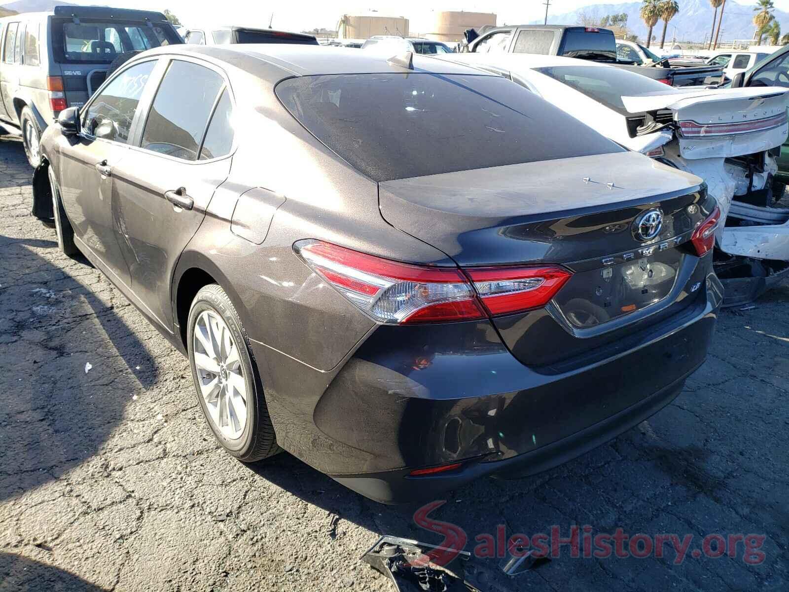 4T1B11HK8KU811005 2019 TOYOTA CAMRY