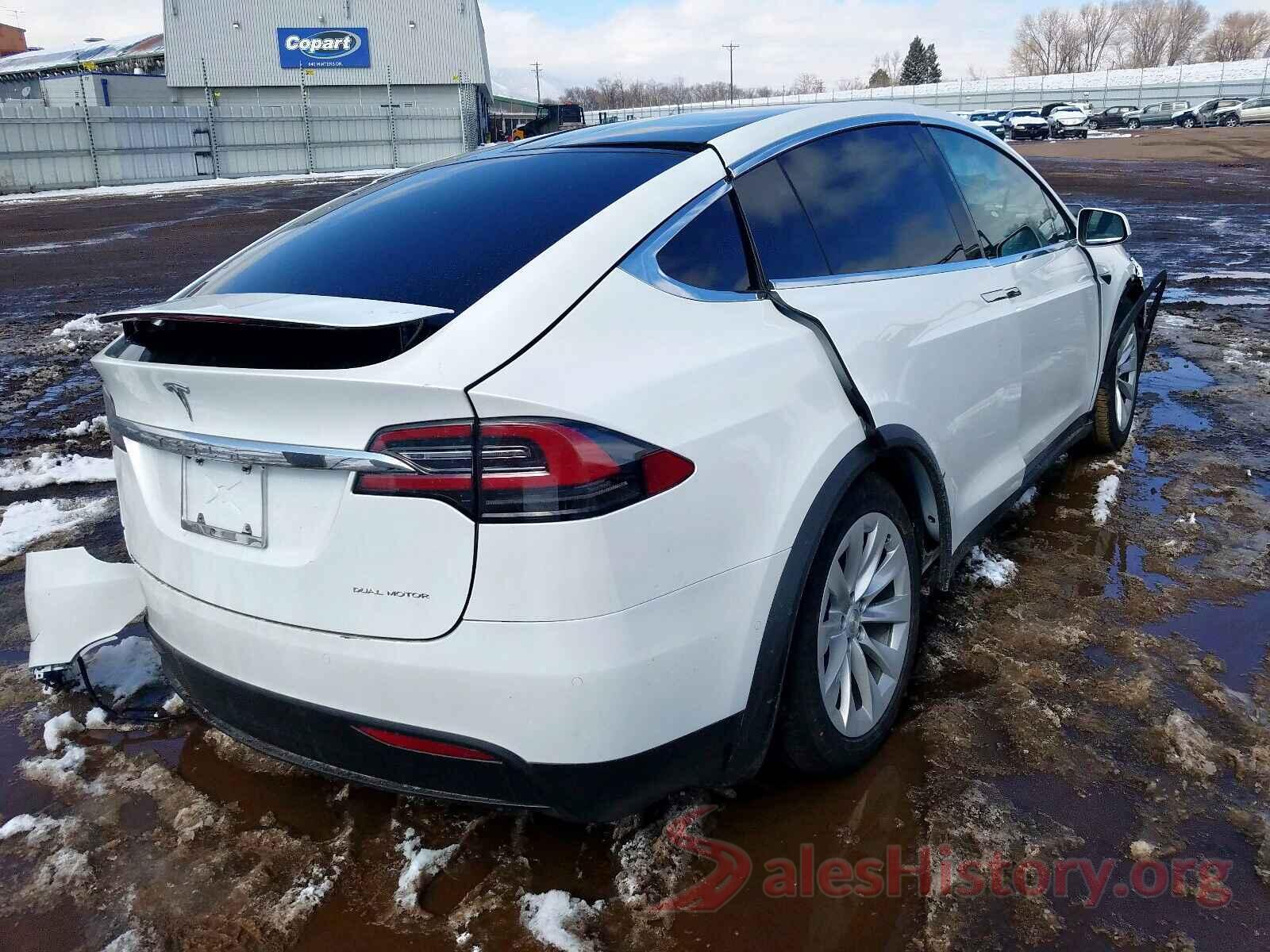 5YJXCAE2XLF236554 2020 TESLA MODEL X