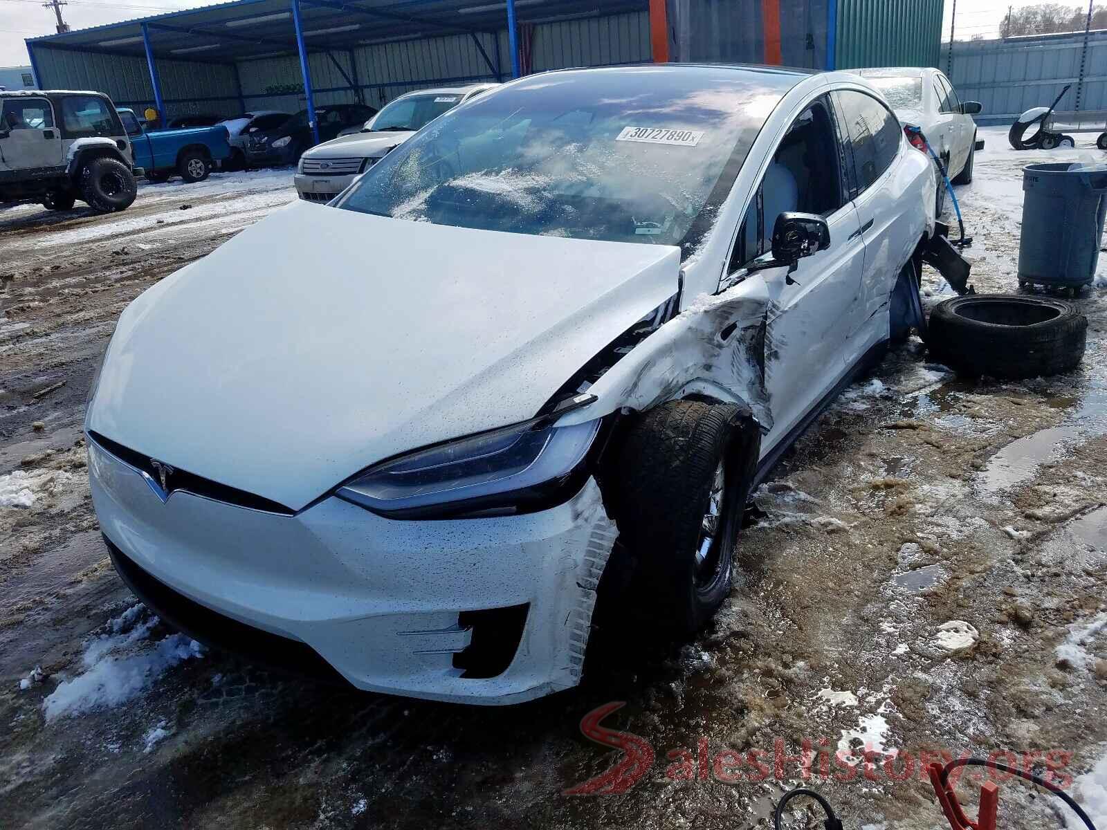 5YJXCAE2XLF236554 2020 TESLA MODEL X