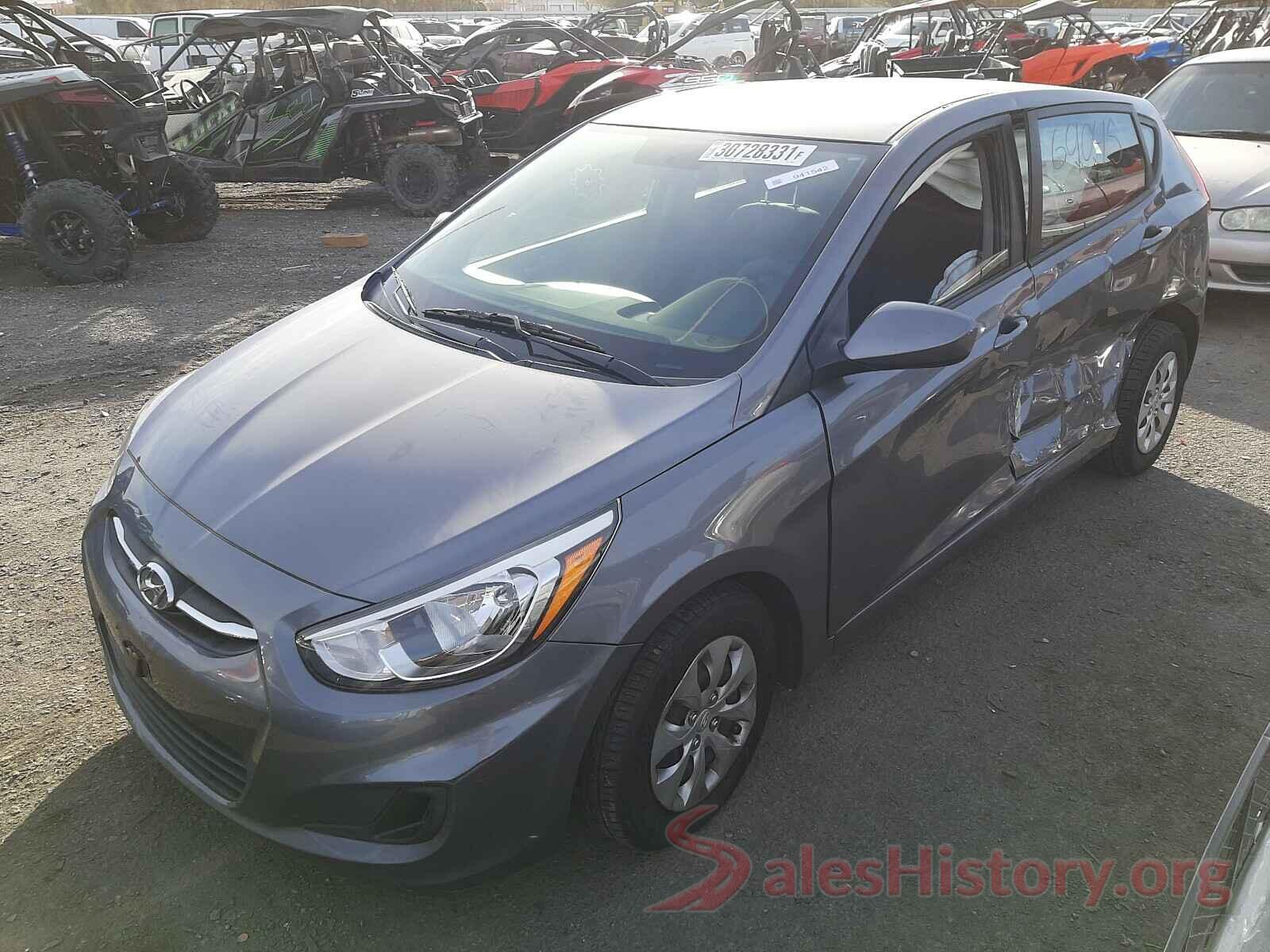 KMHCT5AE3GU280412 2016 HYUNDAI ACCENT