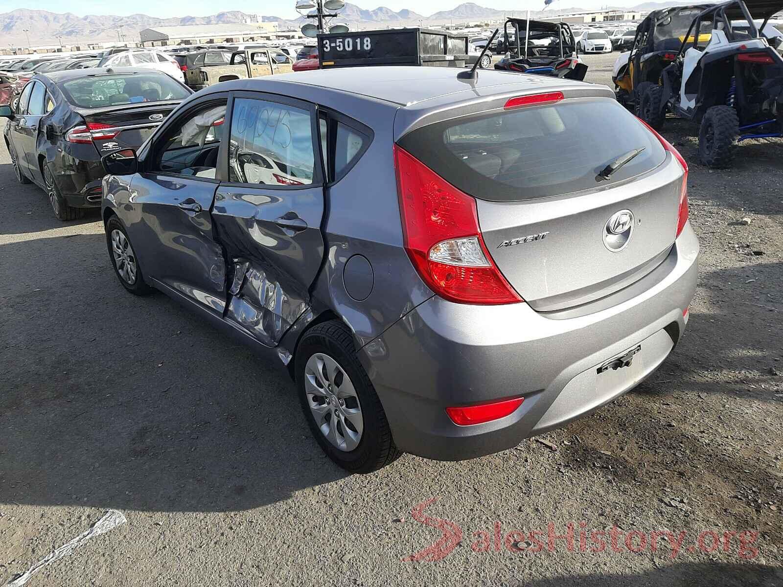 KMHCT5AE3GU280412 2016 HYUNDAI ACCENT