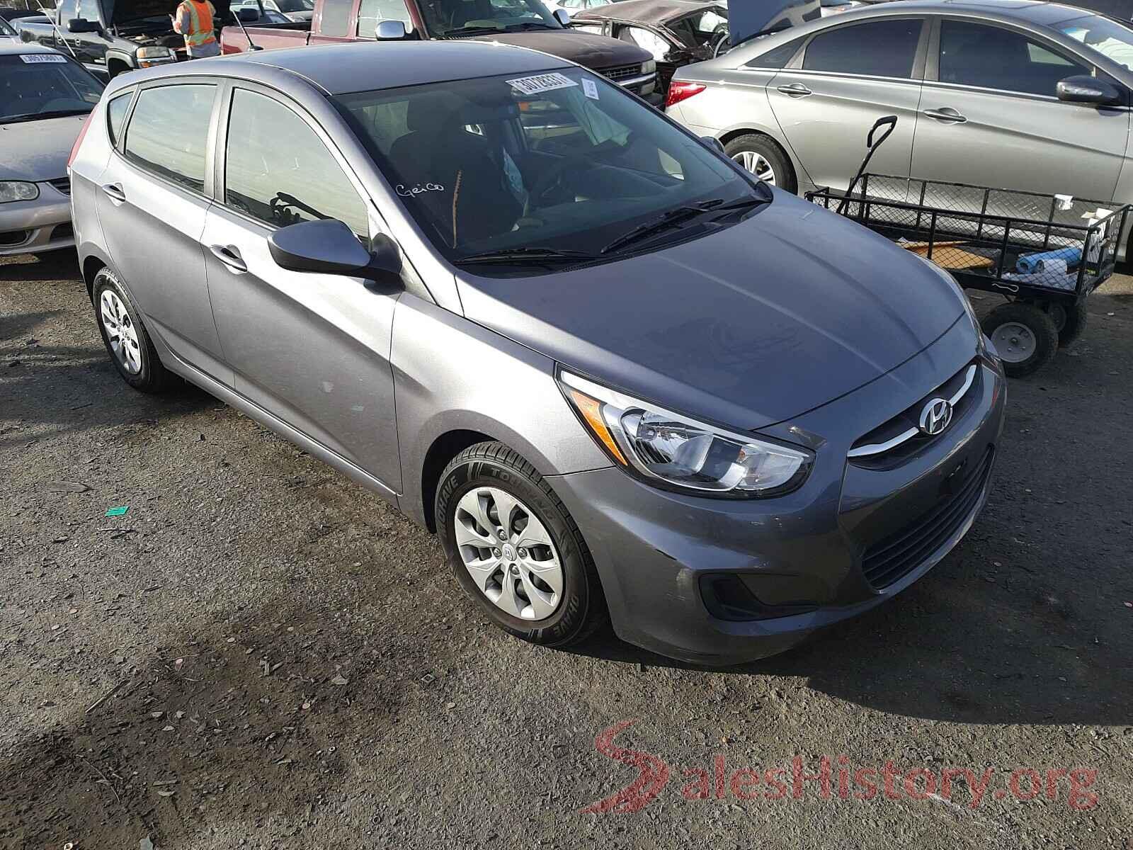 KMHCT5AE3GU280412 2016 HYUNDAI ACCENT