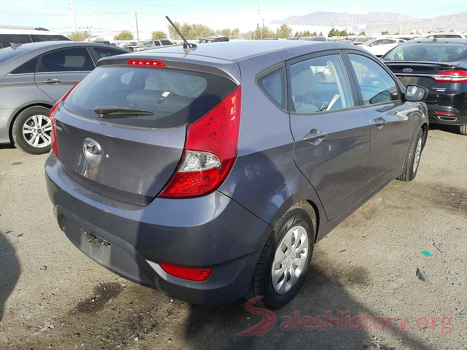 KMHCT5AE3GU280412 2016 HYUNDAI ACCENT