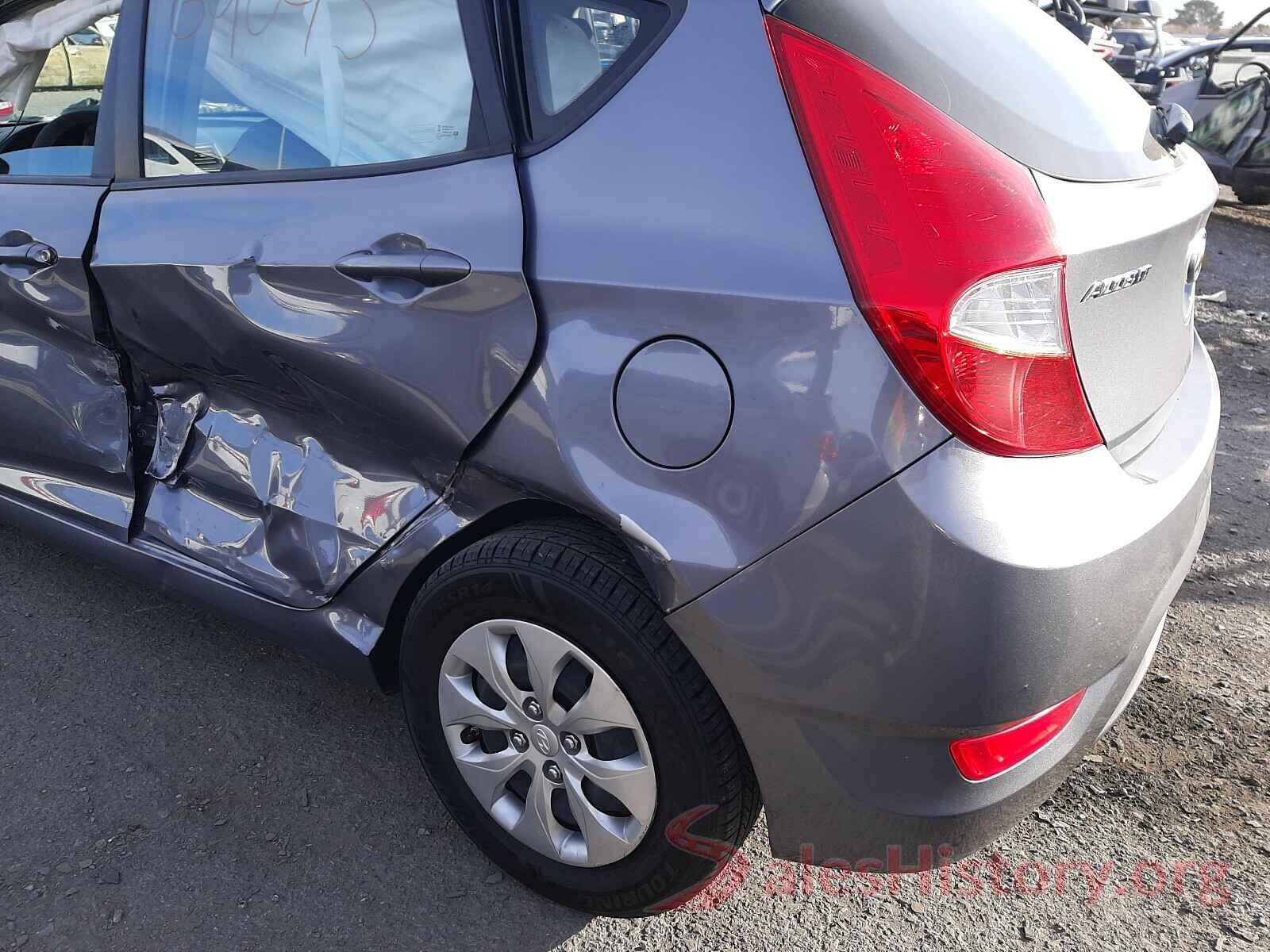 KMHCT5AE3GU280412 2016 HYUNDAI ACCENT