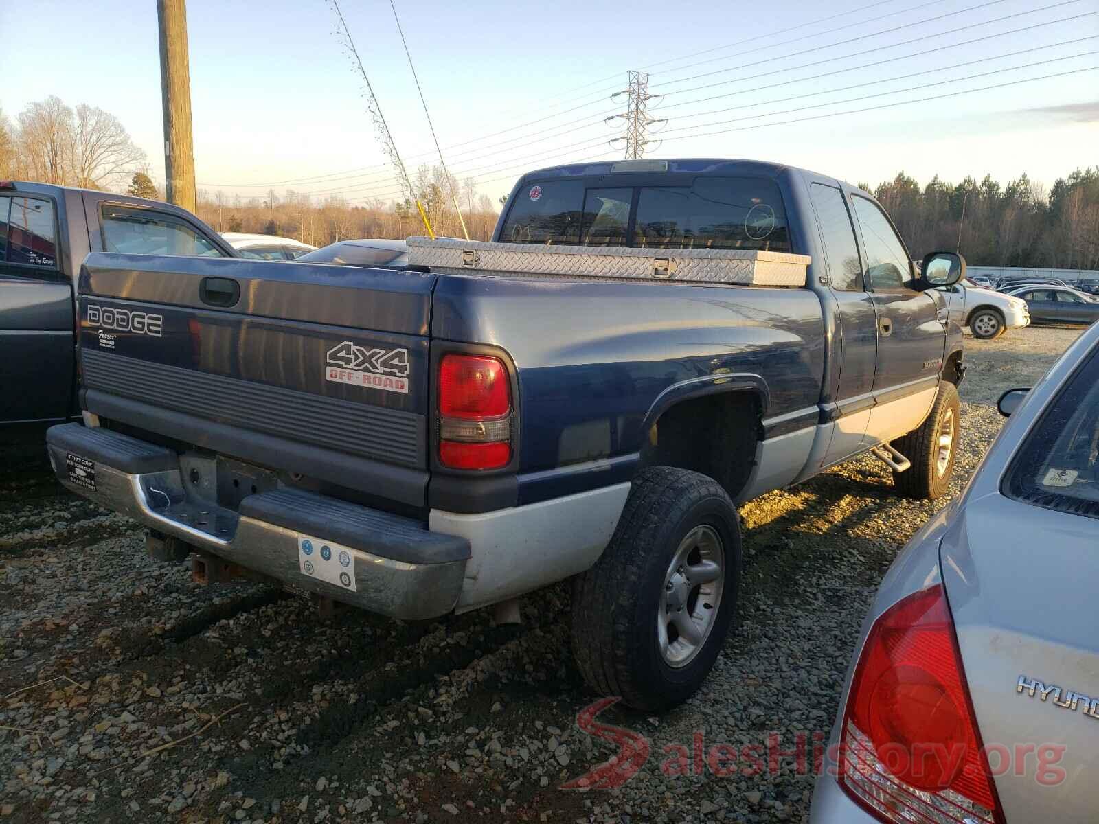 1C4HJXDG6JW138527 2001 DODGE RAM 1500