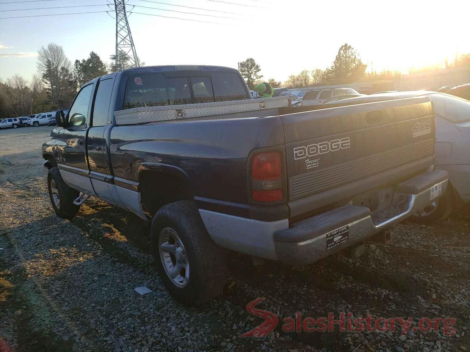 1C4HJXDG6JW138527 2001 DODGE RAM 1500