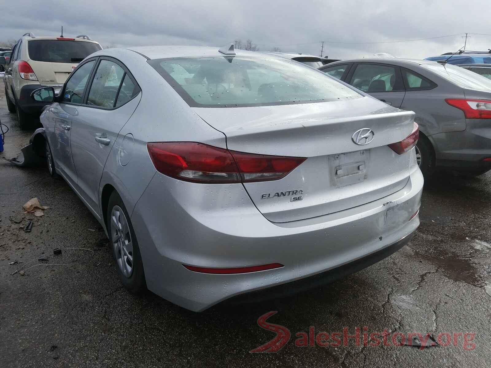 KMHD74LFXHU110624 2017 HYUNDAI ELANTRA