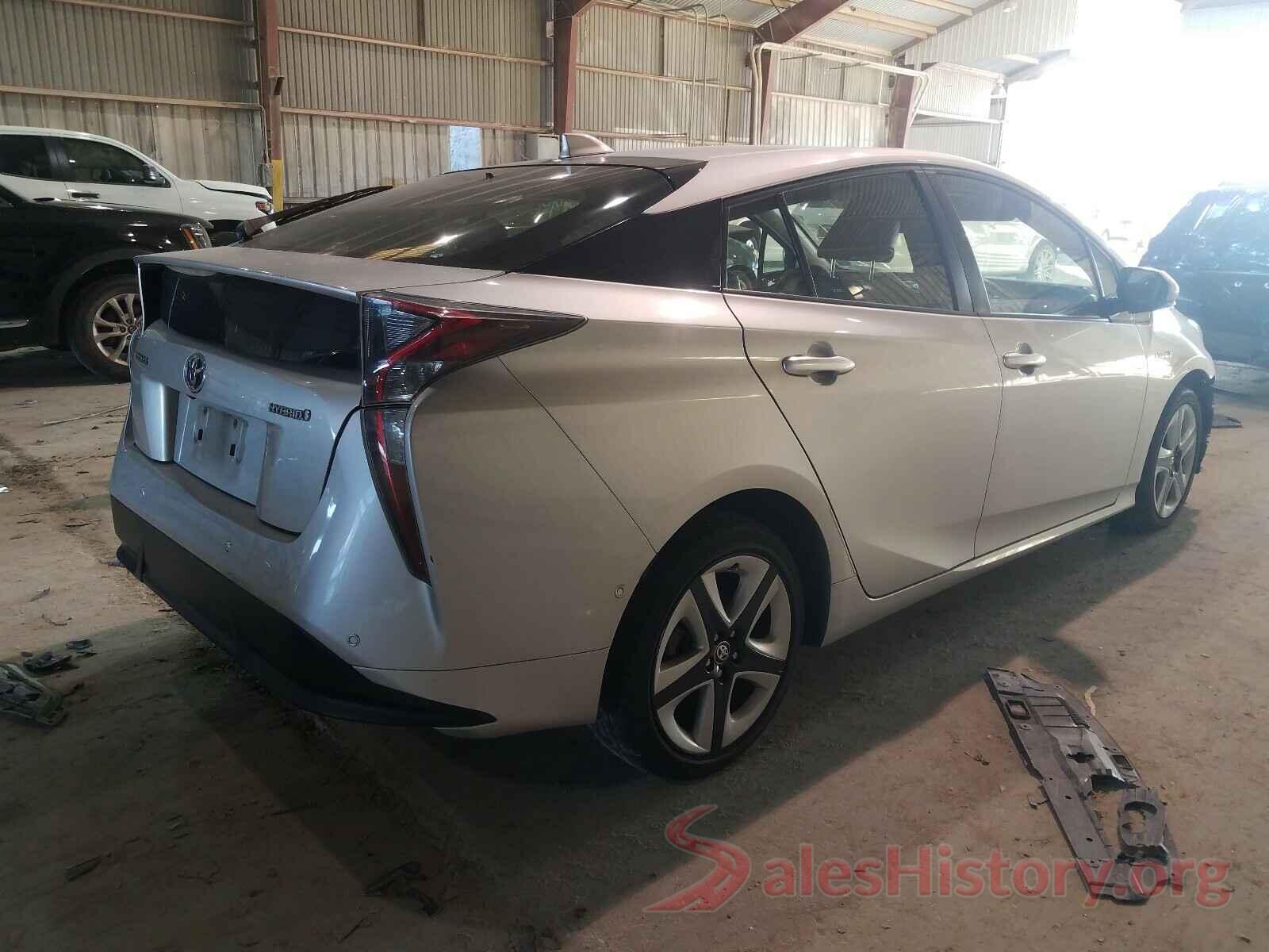 JTDKARFU7G3527319 2016 TOYOTA PRIUS