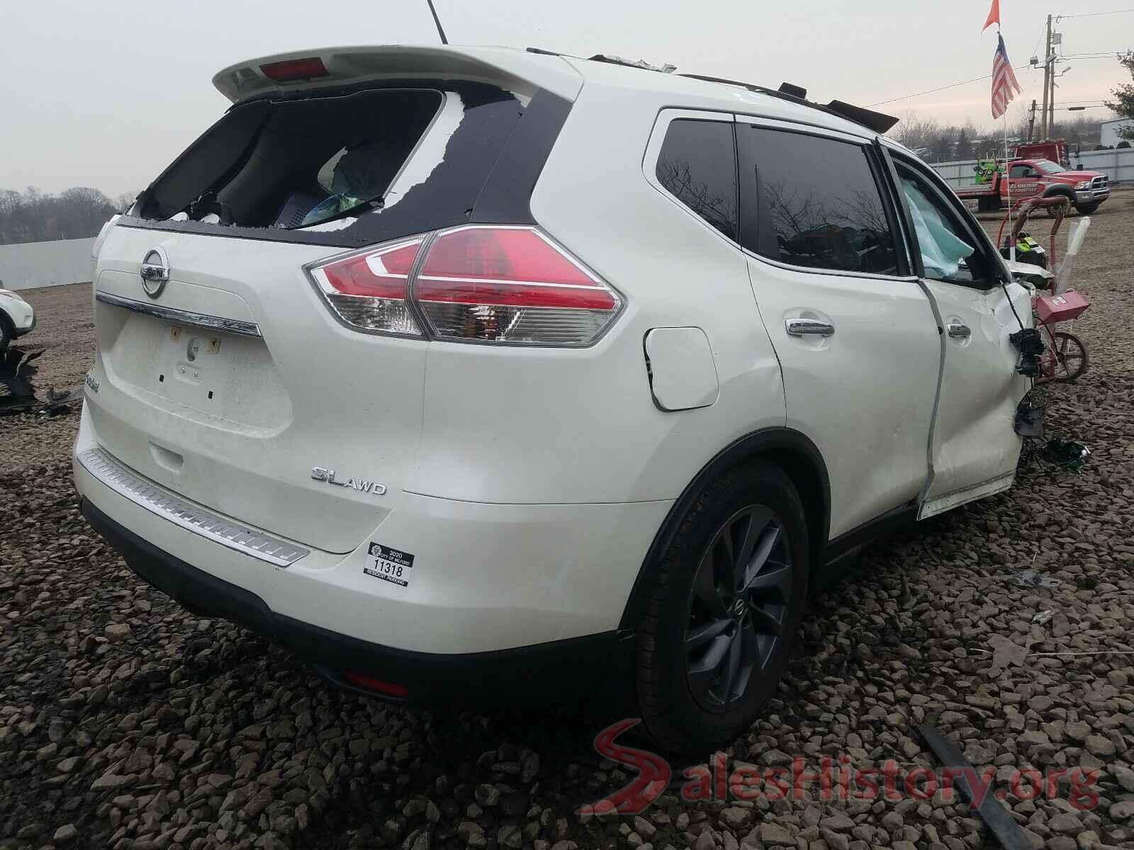 5N1AT2MV8GC876395 2016 NISSAN ROGUE