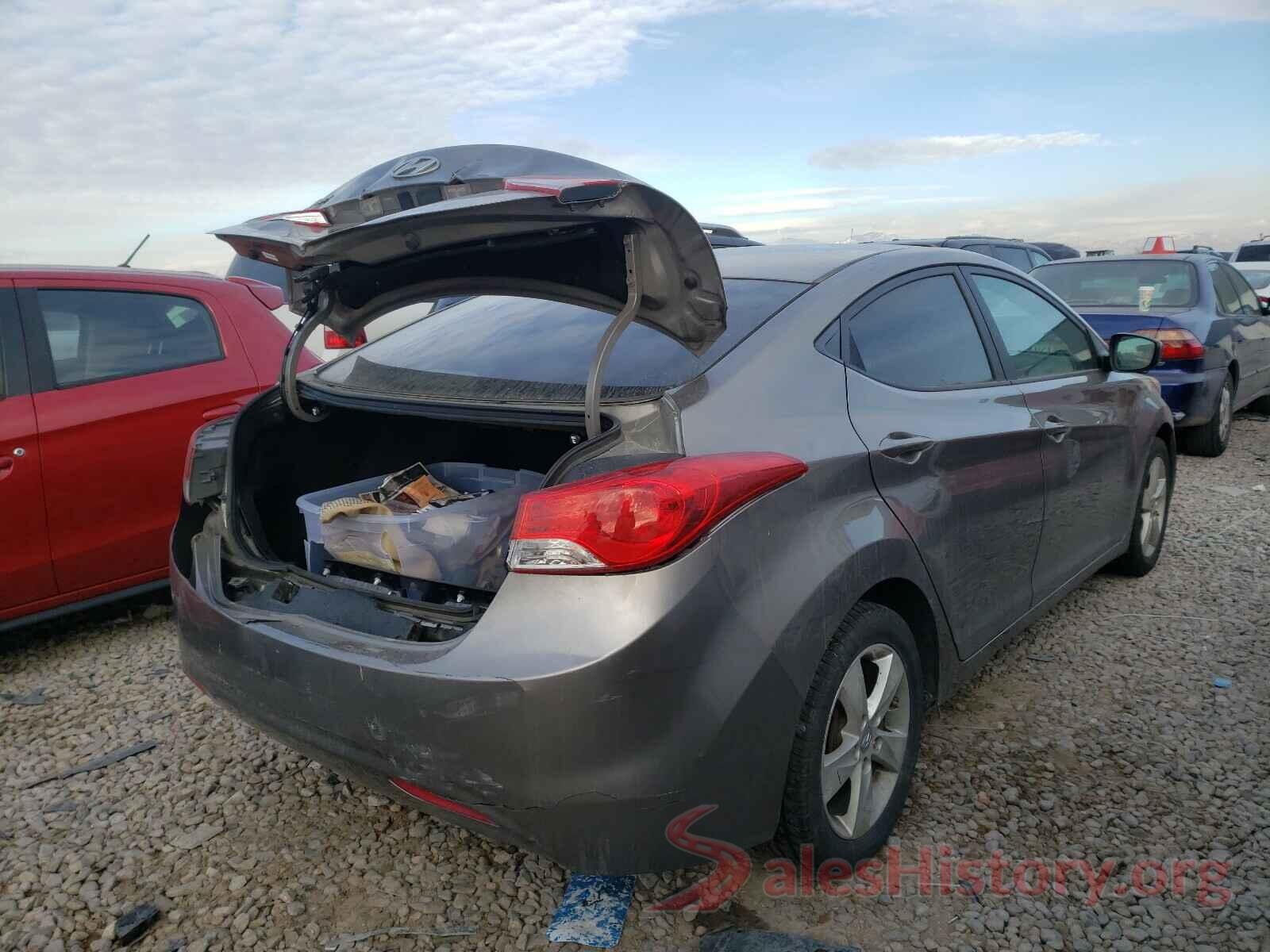 3KPFK4A77HE059721 2011 HYUNDAI ELANTRA