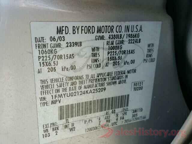 3KPFL4A78JE241270 2004 FORD ESCAPE