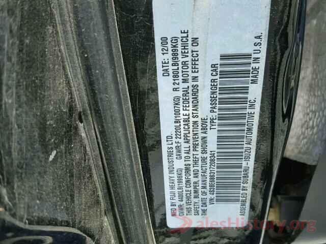 3VWC57BU0KM081652 2001 SUBARU LEGACY