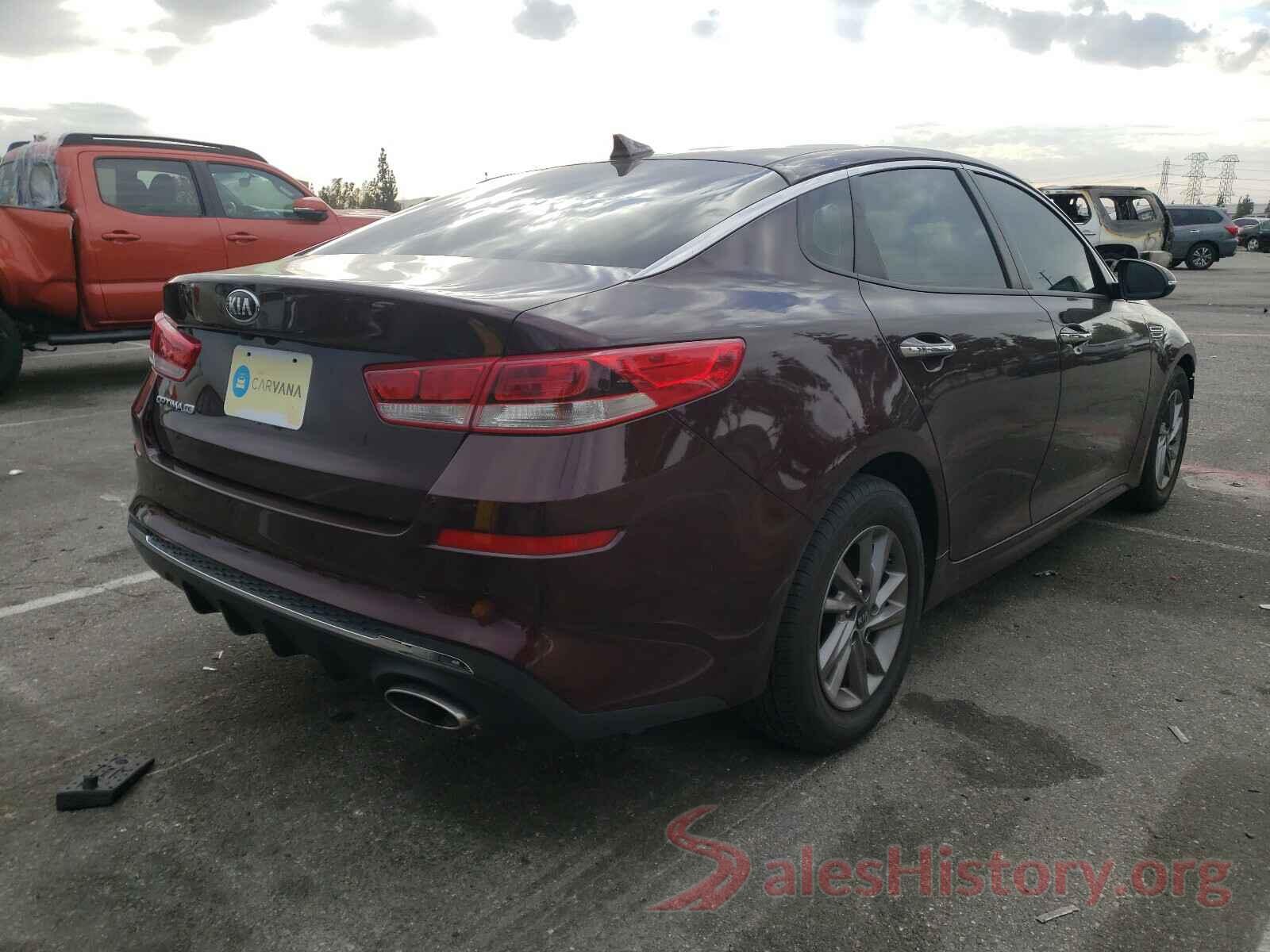 5XXGT4L33KG360125 2019 KIA OPTIMA