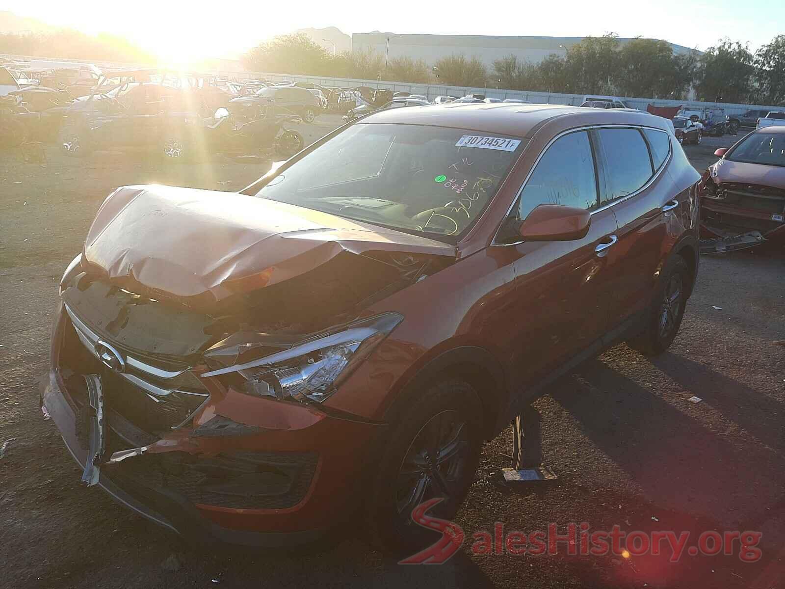 5XYZTDLB7GG350636 2016 HYUNDAI SANTA FE