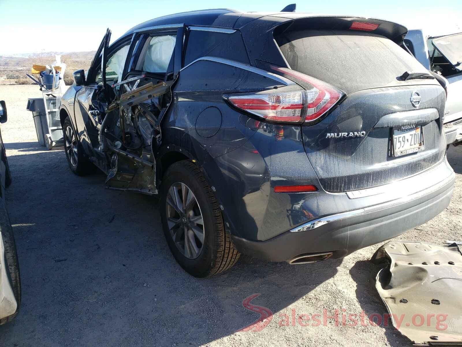 5N1AZ2MH0GN170017 2016 NISSAN MURANO