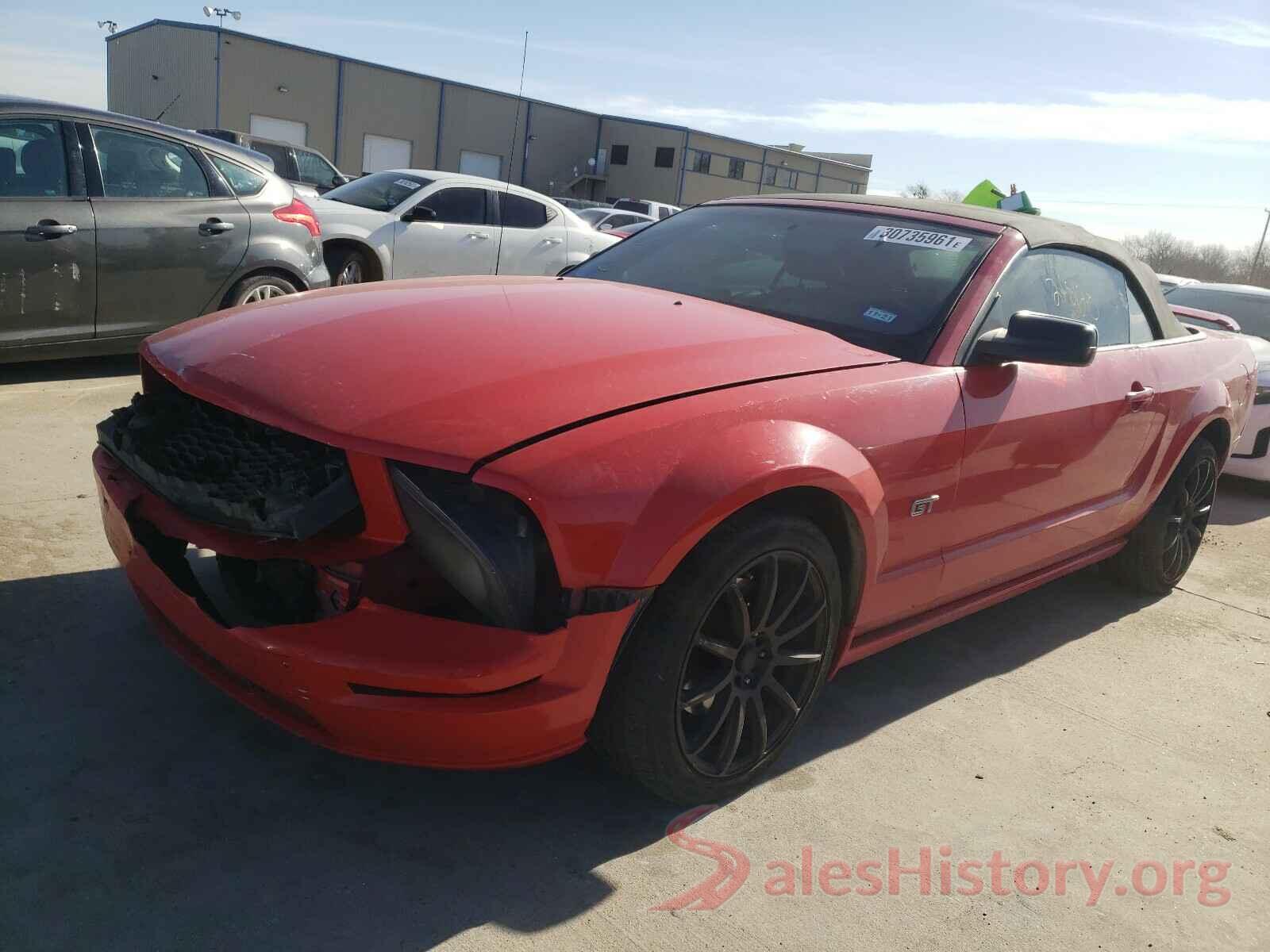 JF2SJAGC0JH550203 2007 FORD MUSTANG