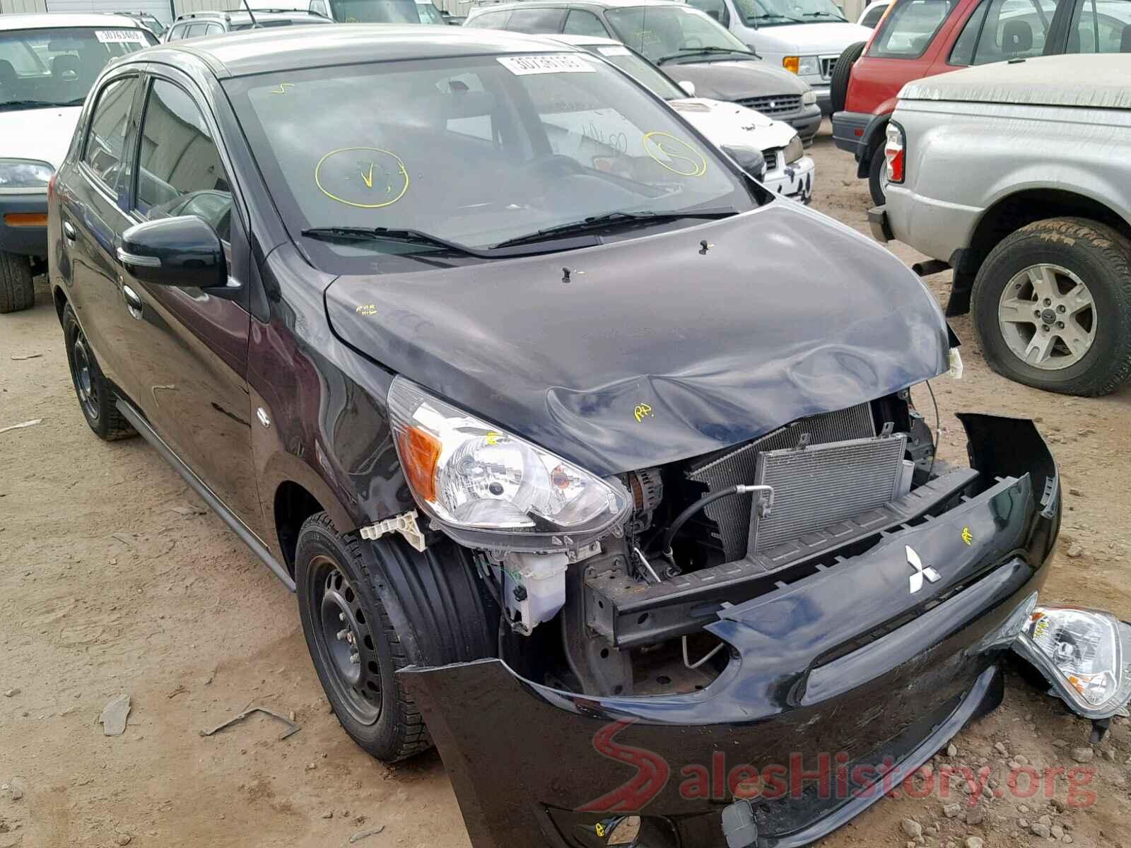 2T3WFREV4GW269285 2015 MITSUBISHI MIRAGE