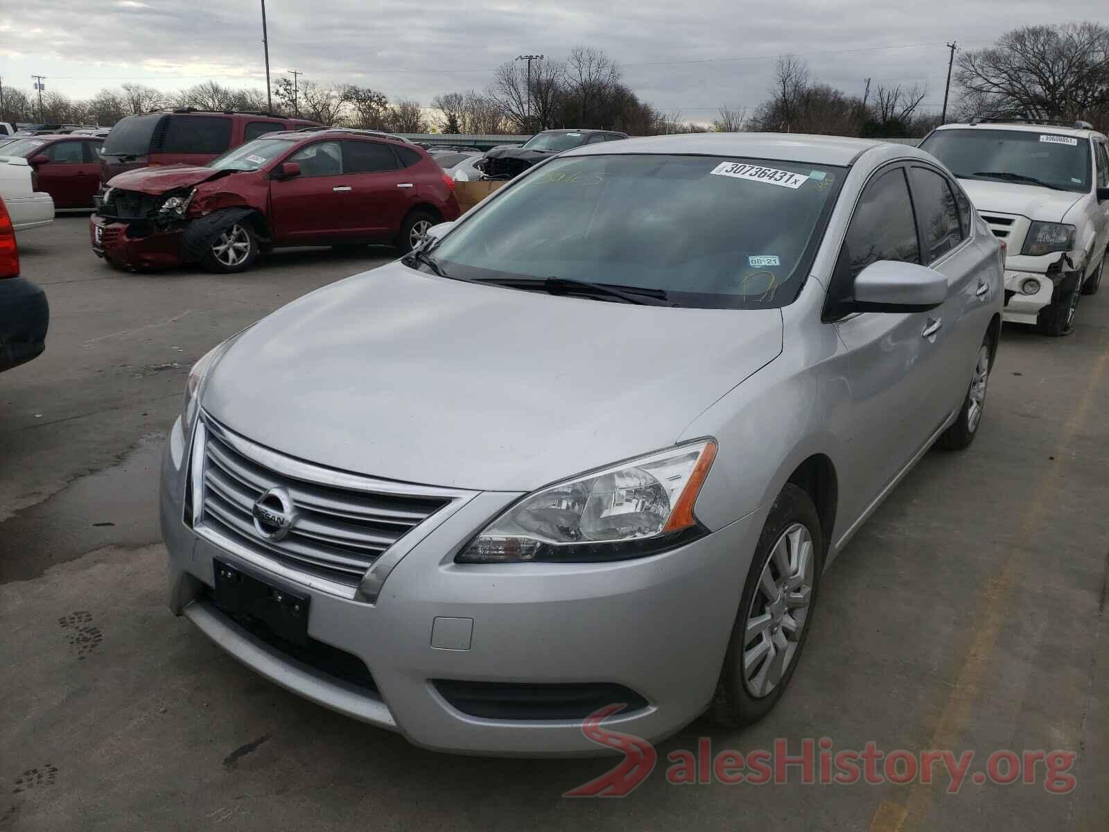 3VWCB7BU9KM126337 2014 NISSAN SENTRA