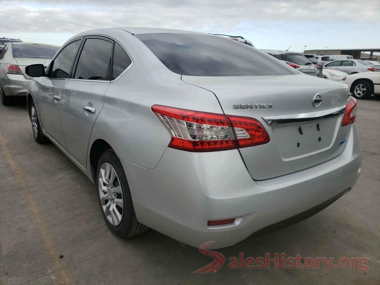 3VWCB7BU9KM126337 2014 NISSAN SENTRA