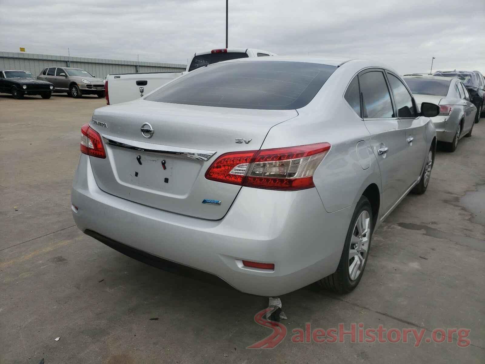 3VWCB7BU9KM126337 2014 NISSAN SENTRA