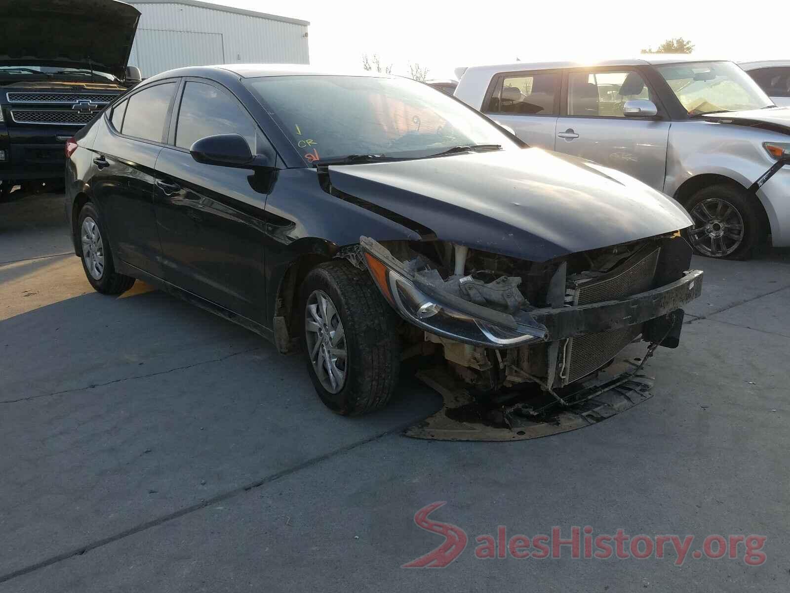 KMHD74LF8HU372125 2017 HYUNDAI ELANTRA