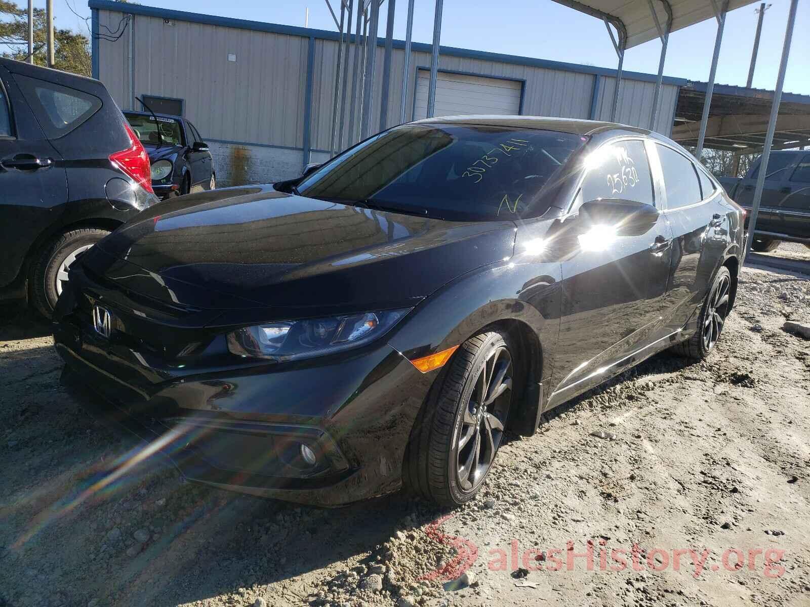 2HGFC2F83KH587711 2019 HONDA CIVIC