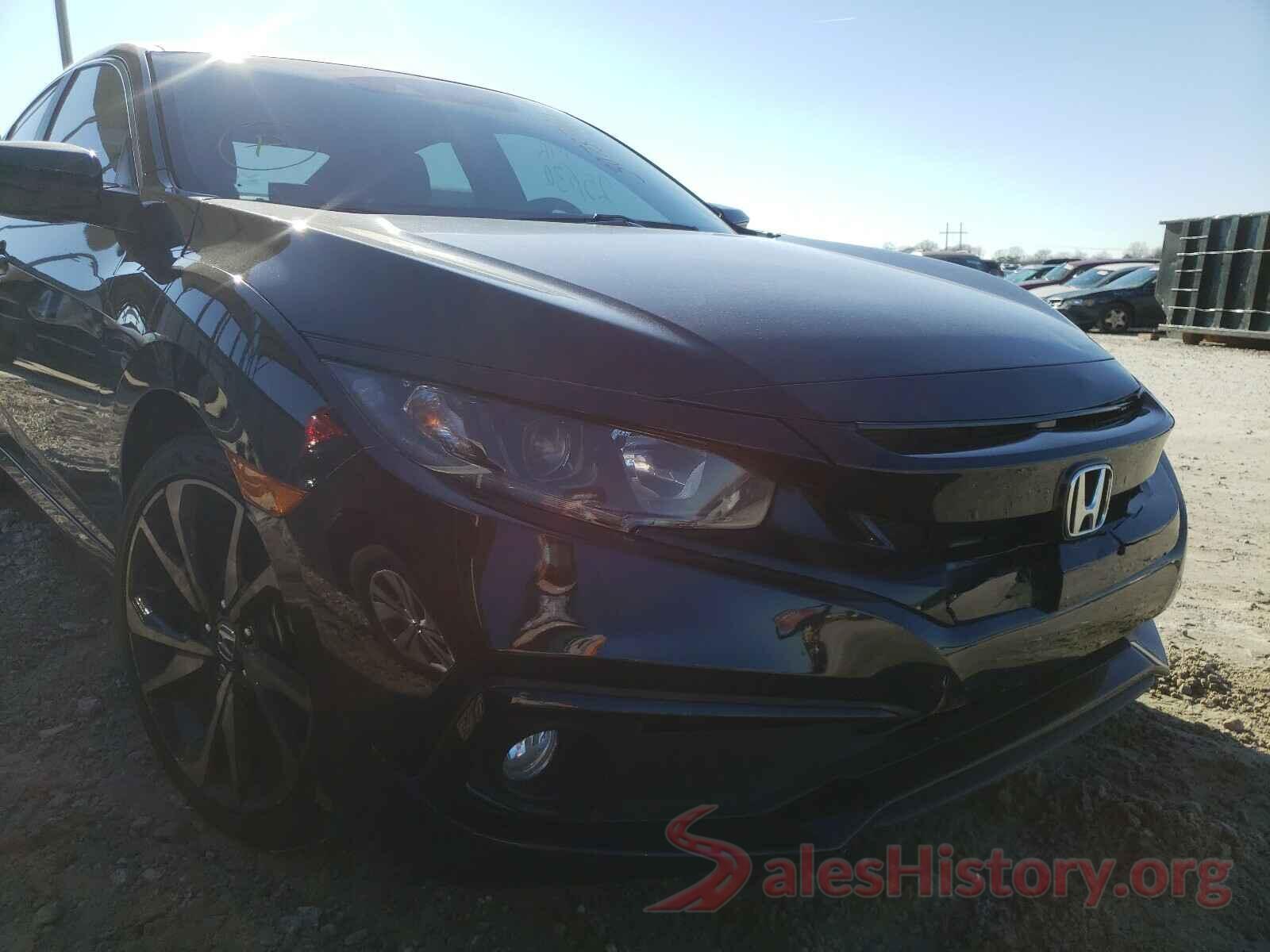 5XXGT4L38JG237435 2019 HONDA CIVIC