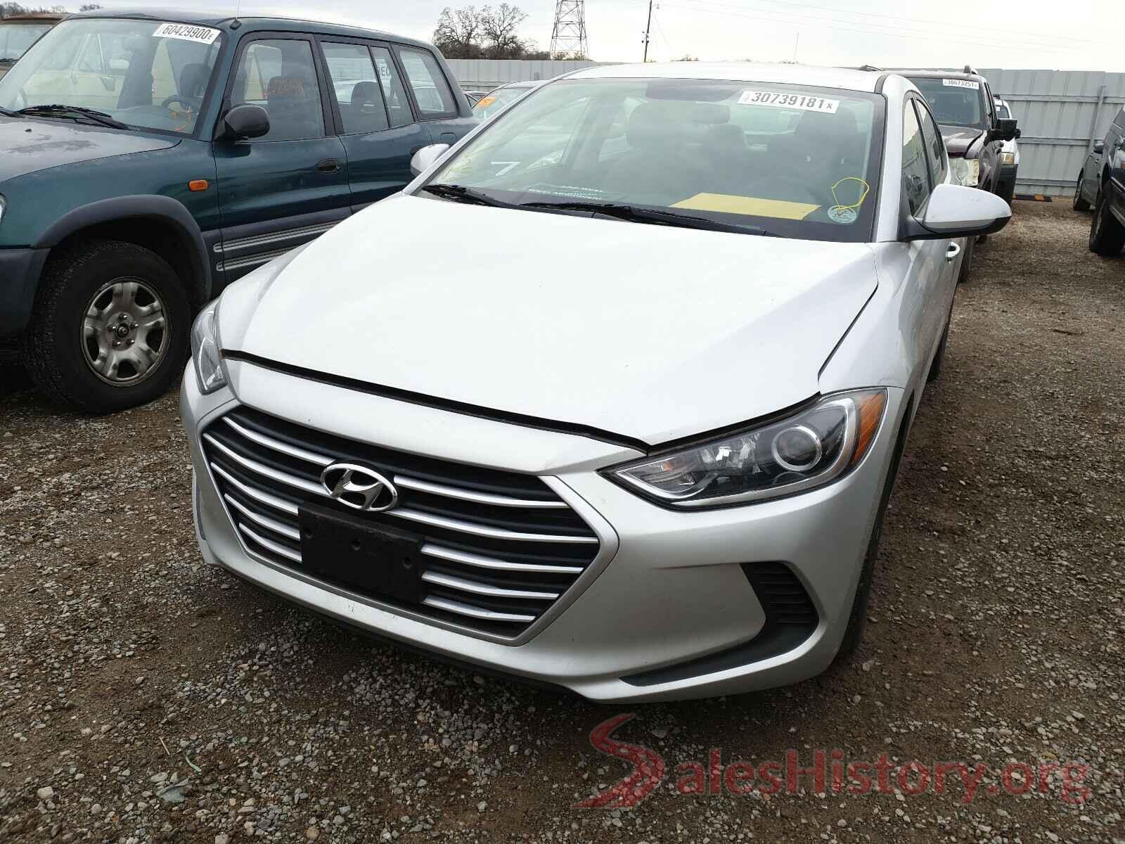 5NPD84LF3JH345495 2018 HYUNDAI ELANTRA