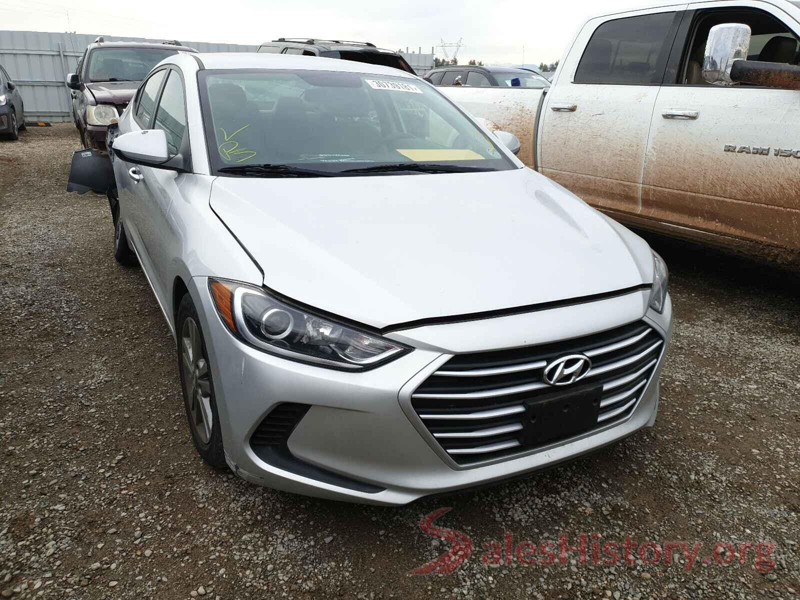 5NPD84LF3JH345495 2018 HYUNDAI ELANTRA