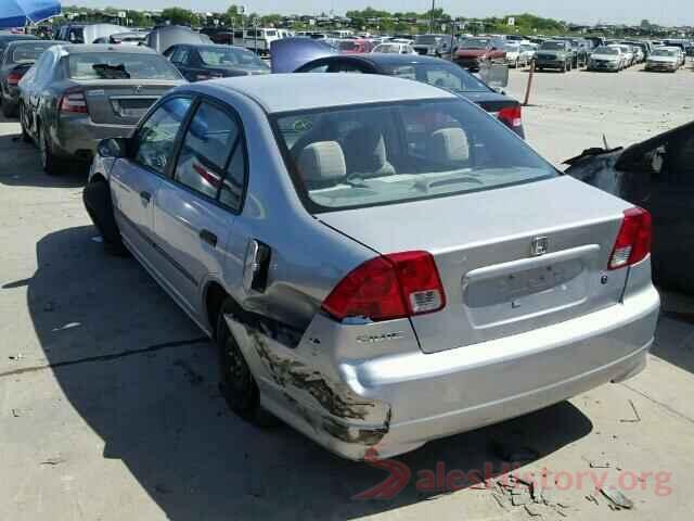 KNMAT2MTXHP551759 2004 HONDA CIVIC